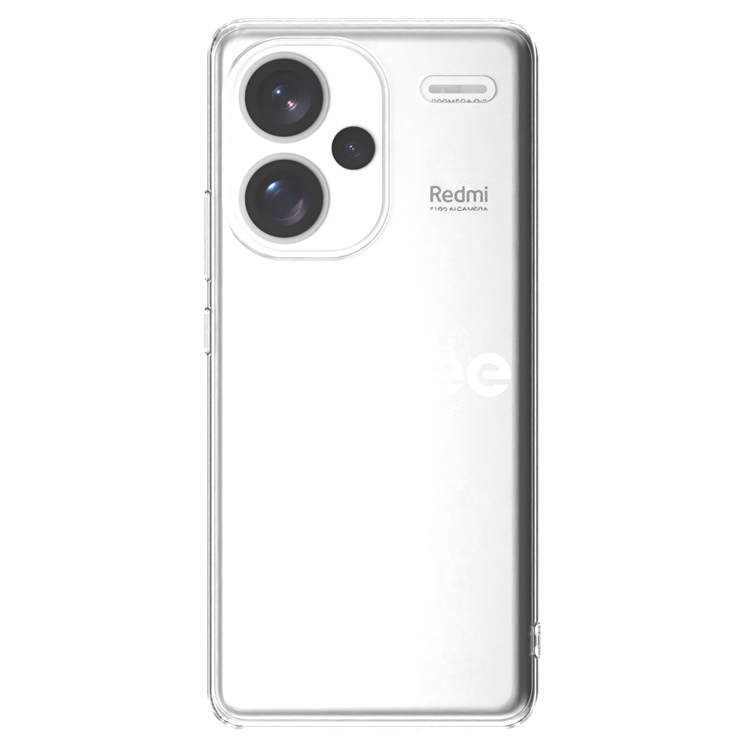Picasee silikonový průhledný obal pro Xiaomi Redmi Note 13 Pro+ 5G - Picasee - new logo - white