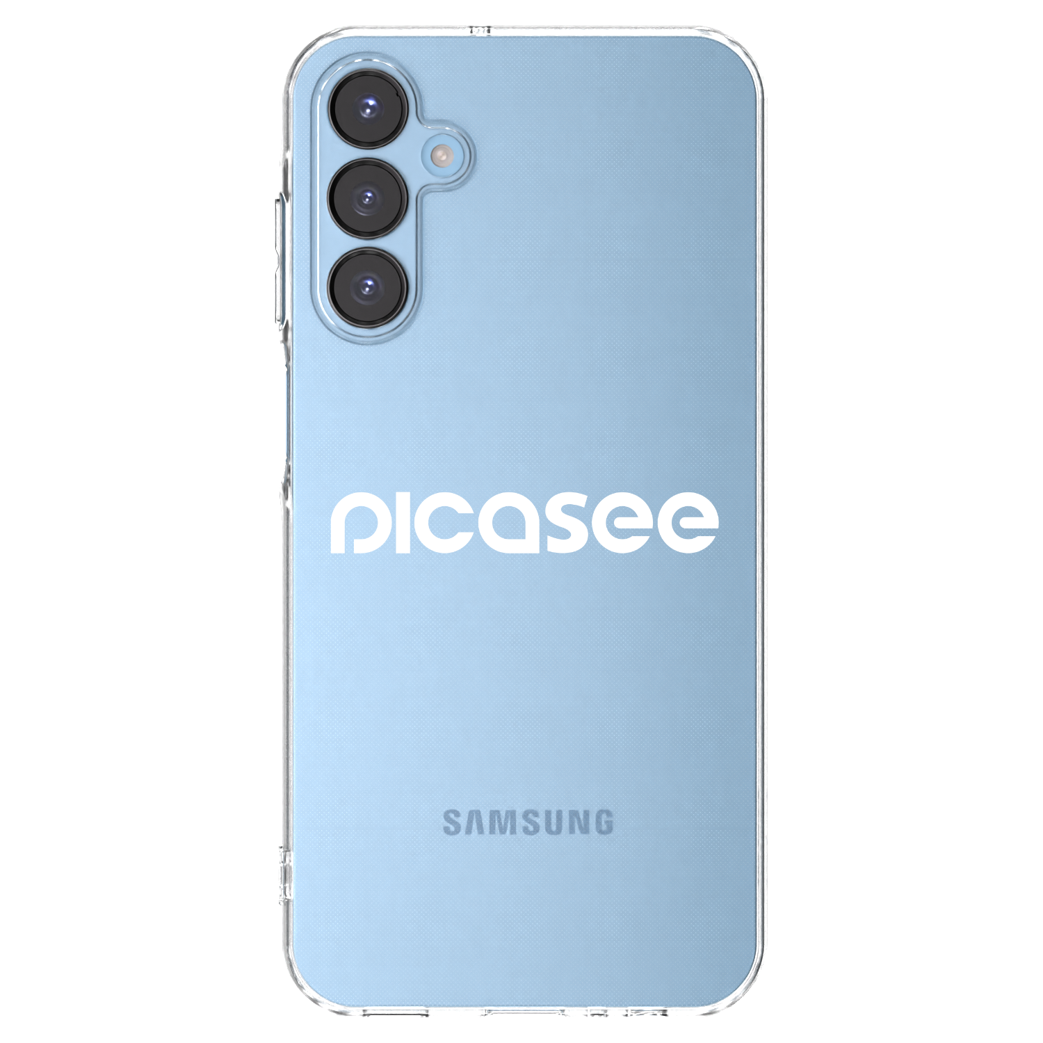 Picasee silikonový průhledný obal pro Samsung Galaxy A15 A156B 5G - Picasee - new logo - white