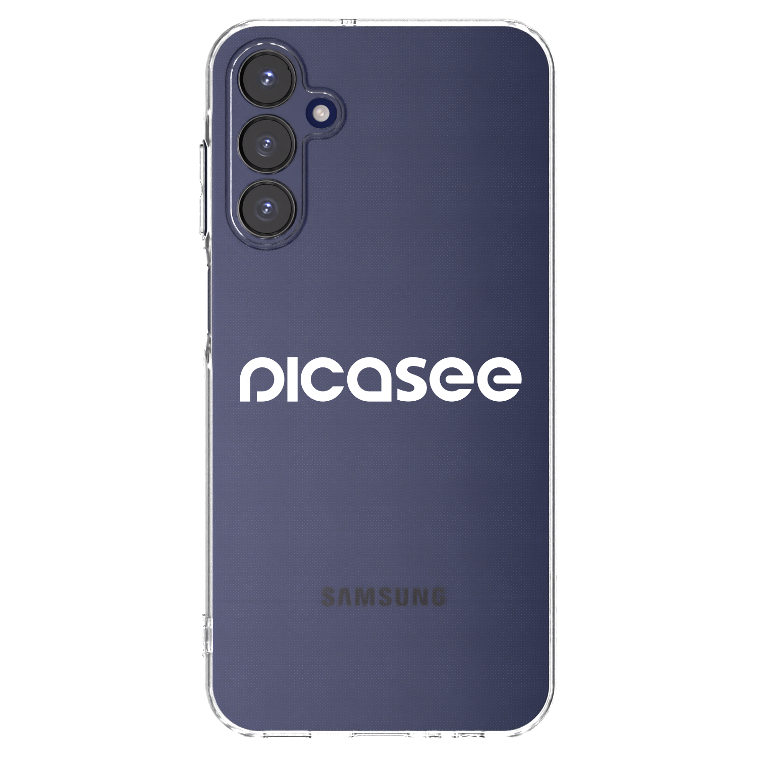 Picasee silikonový průhledný obal pro Samsung Galaxy A15 A155F 4G - Picasee - new logo - white