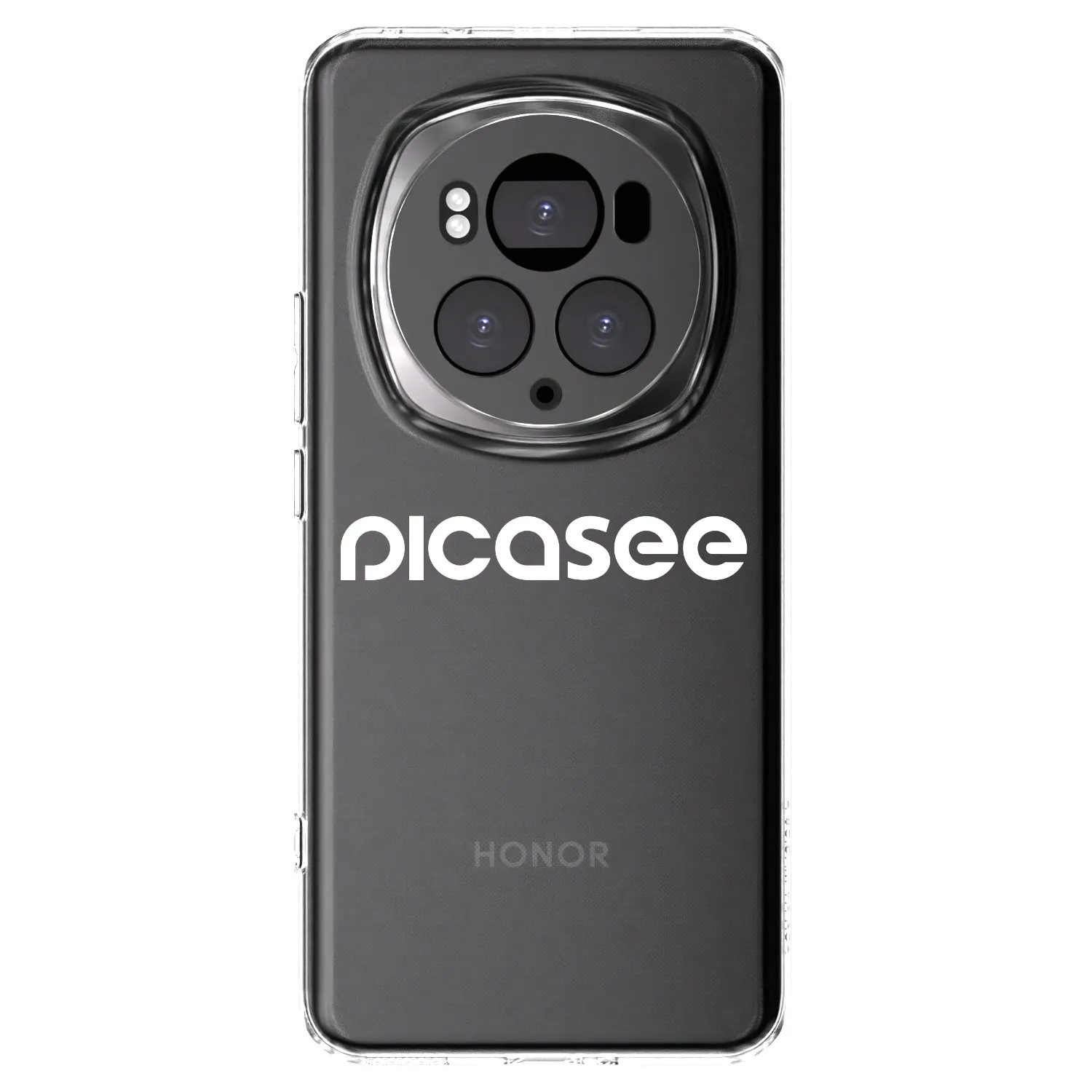 Picasee silikonový průhledný obal pro Honor Magic6 Pro - Picasee - new logo - white