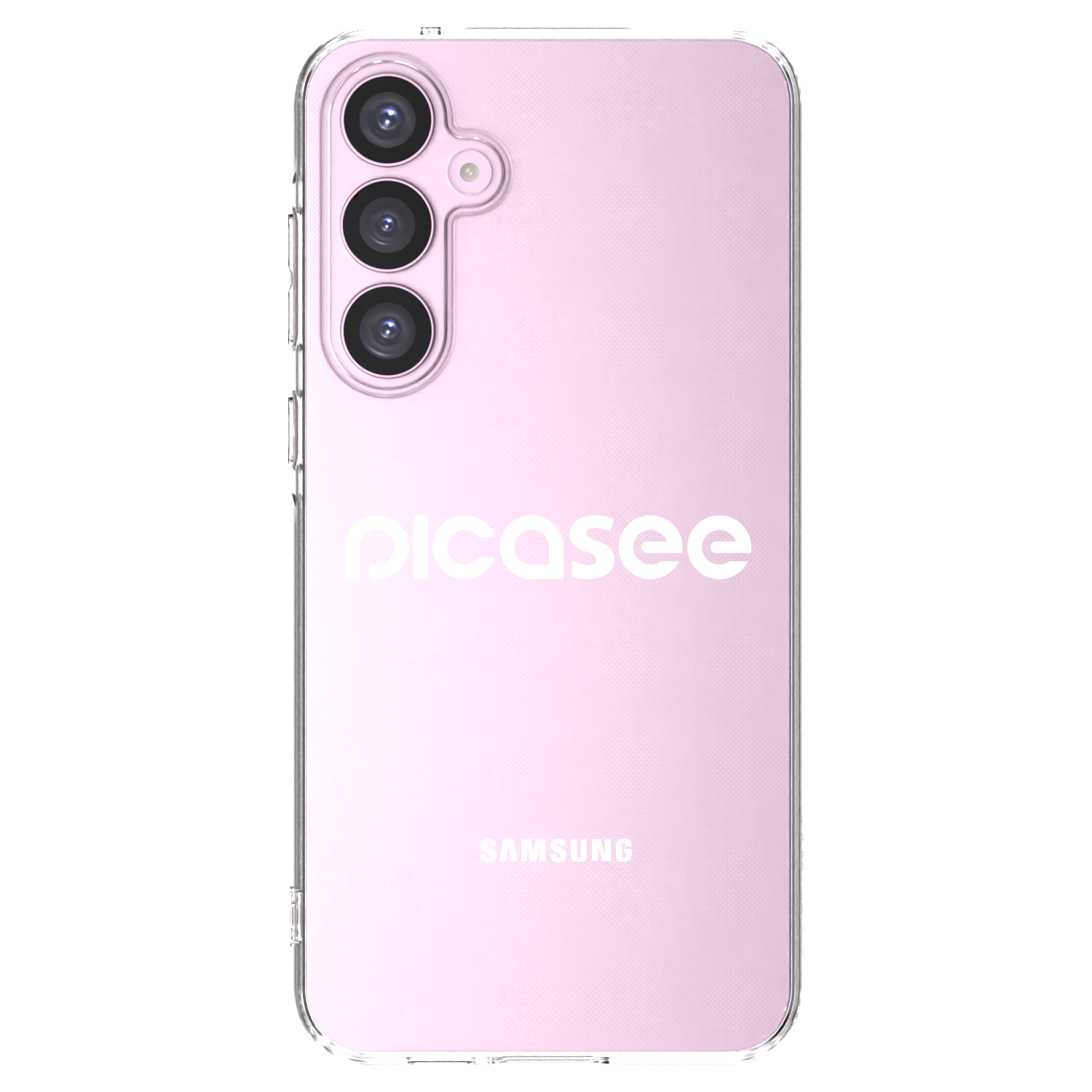 Picasee silikonový průhledný obal pro Samsung Galaxy A55 5G A556B - Picasee - new logo - white
