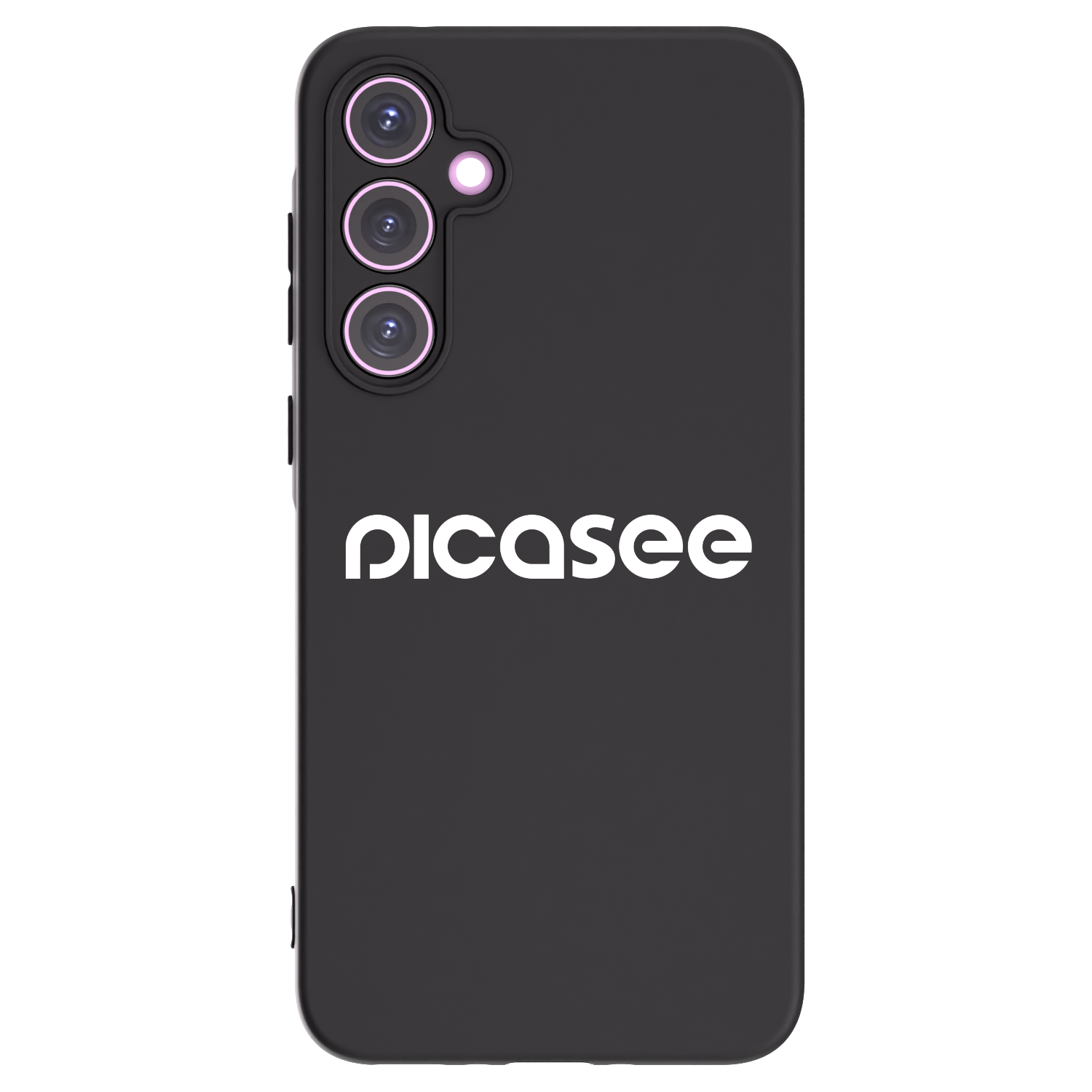 Picasee silikonový černý obal pro Samsung Galaxy A35 5G A356B - Picasee - new logo - white
