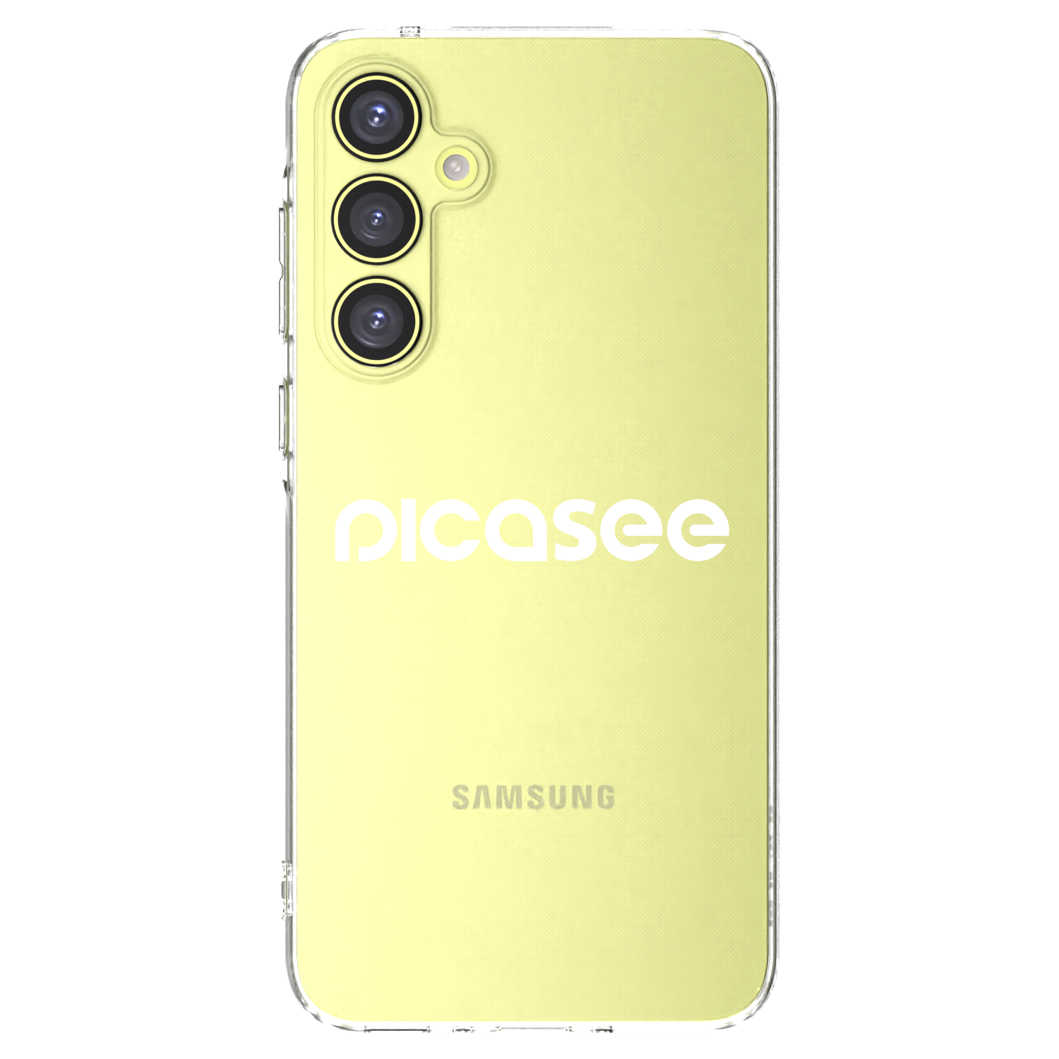 Picasee silikonový průhledný obal pro Samsung Galaxy A35 5G A356B - Picasee - new logo - white