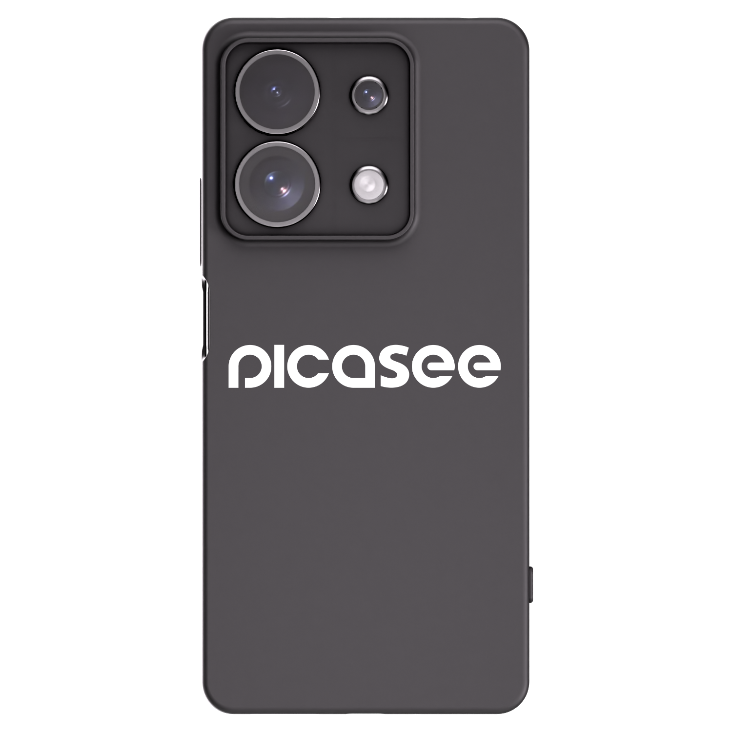 Picasee silikonový černý obal pro Xiaomi Redmi Note 13 Pro 4G - Picasee - new logo - white