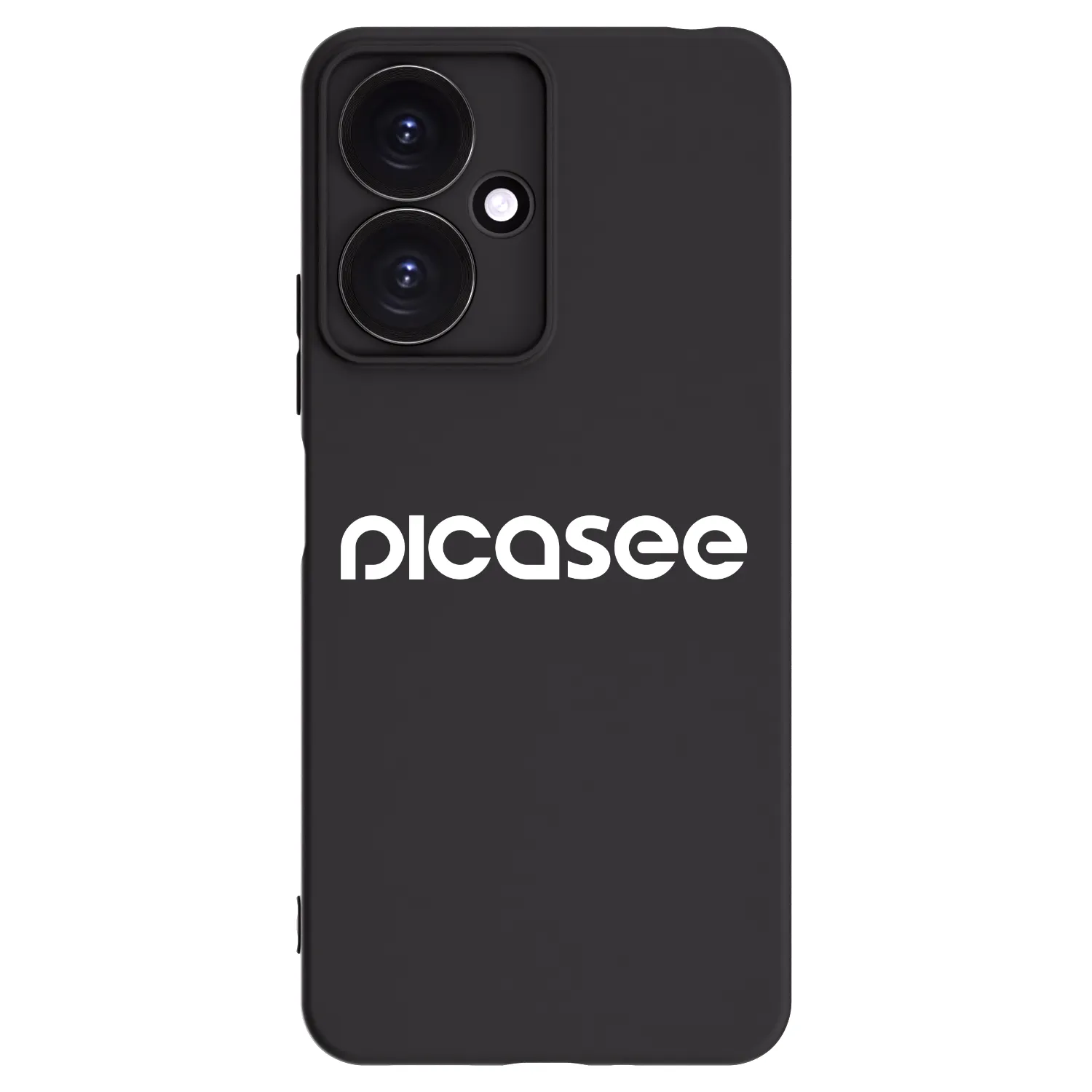 Picasee silikonový černý obal pro Xiaomi Redmi 13C 5G - Picasee - new logo - white