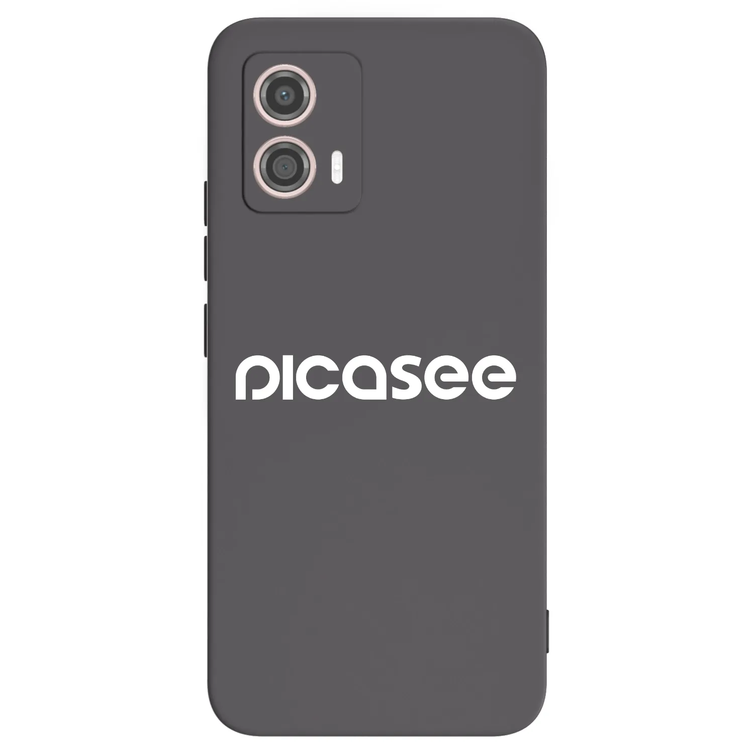 Picasee silikonový černý obal pro Motorola Moto G53 5G - Picasee - new logo - white