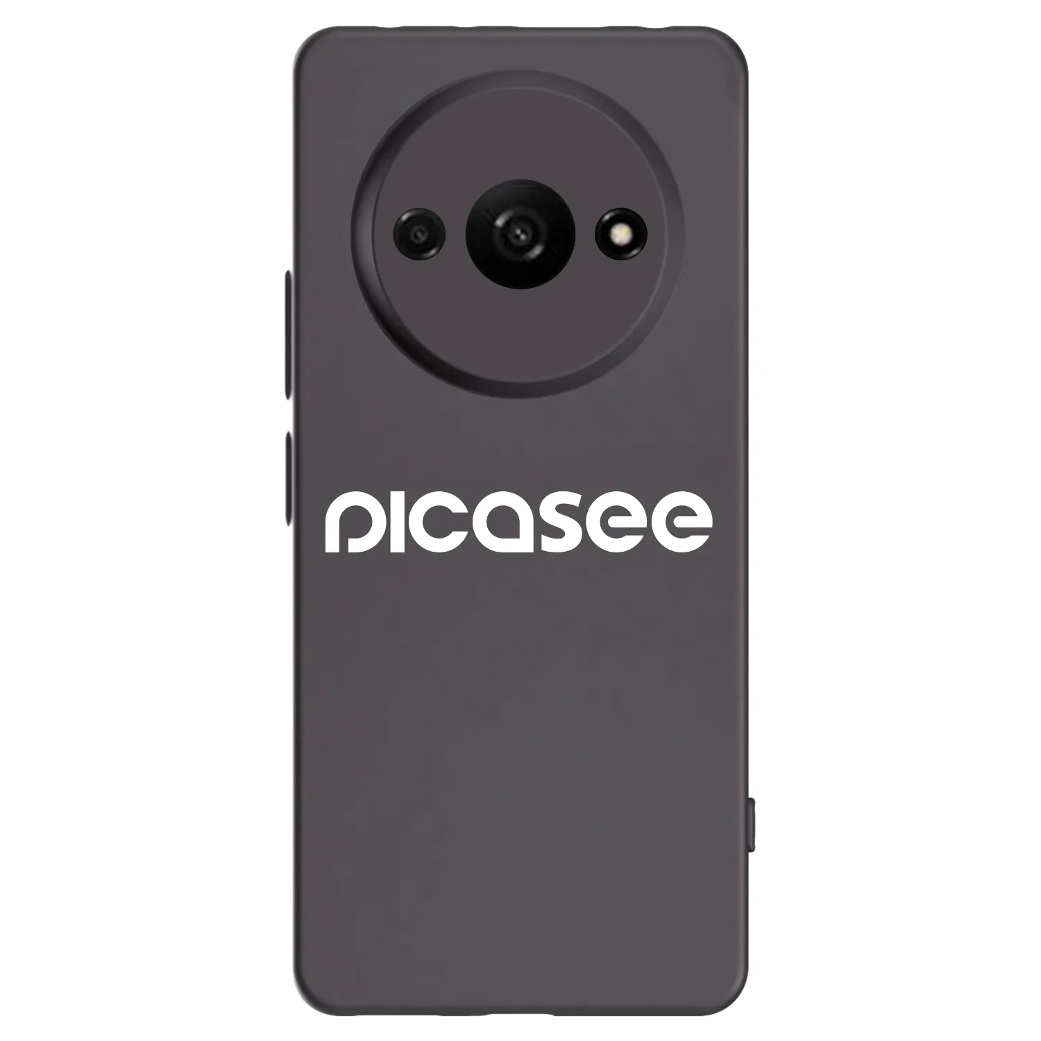 Picasee silikonový černý obal pro Xiaomi Redmi A3 - Picasee - new logo - white