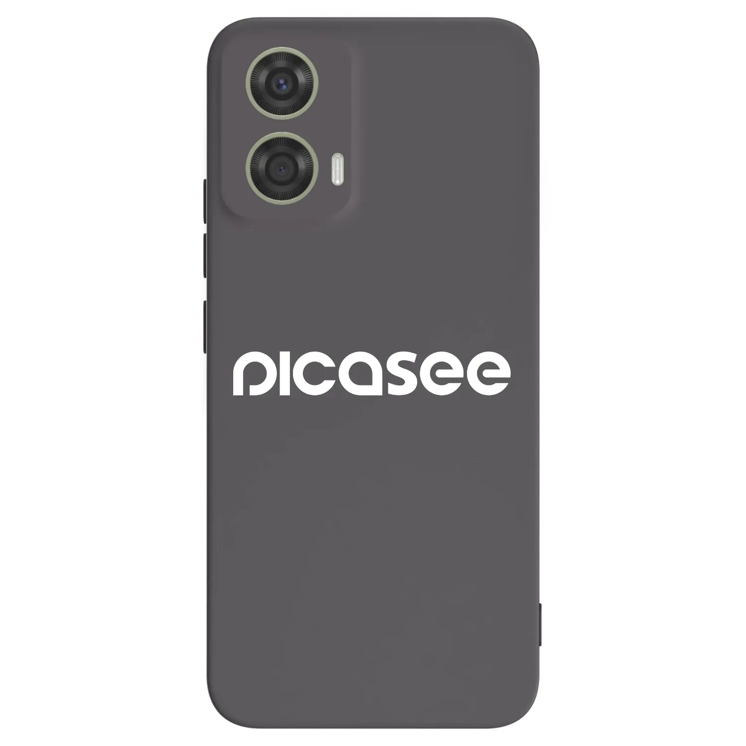 Picasee silikonový černý obal pro Motorola Moto G24 - Picasee - new logo - white