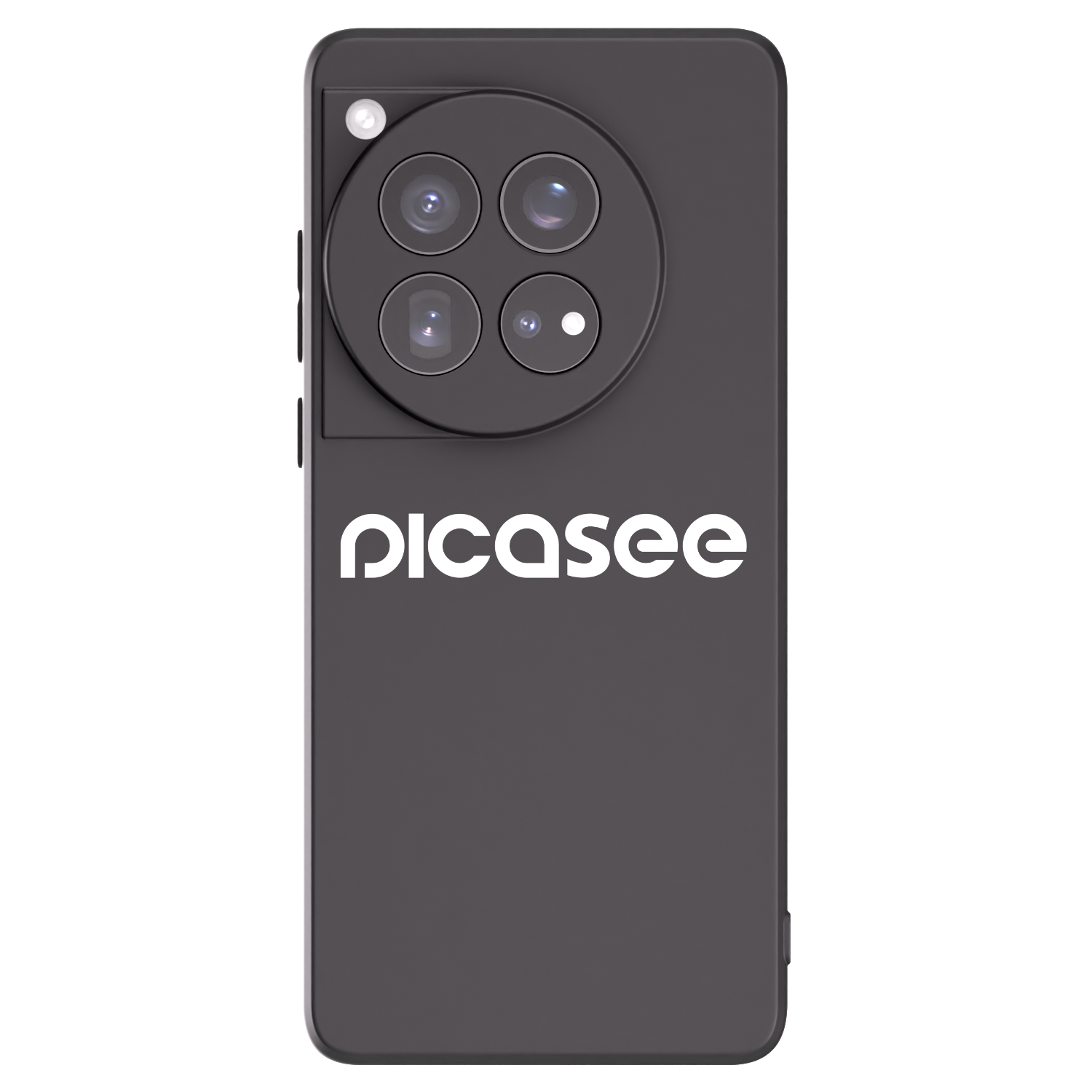 Picasee silikonový černý obal pro OnePlus 12 5G - Picasee - new logo - white