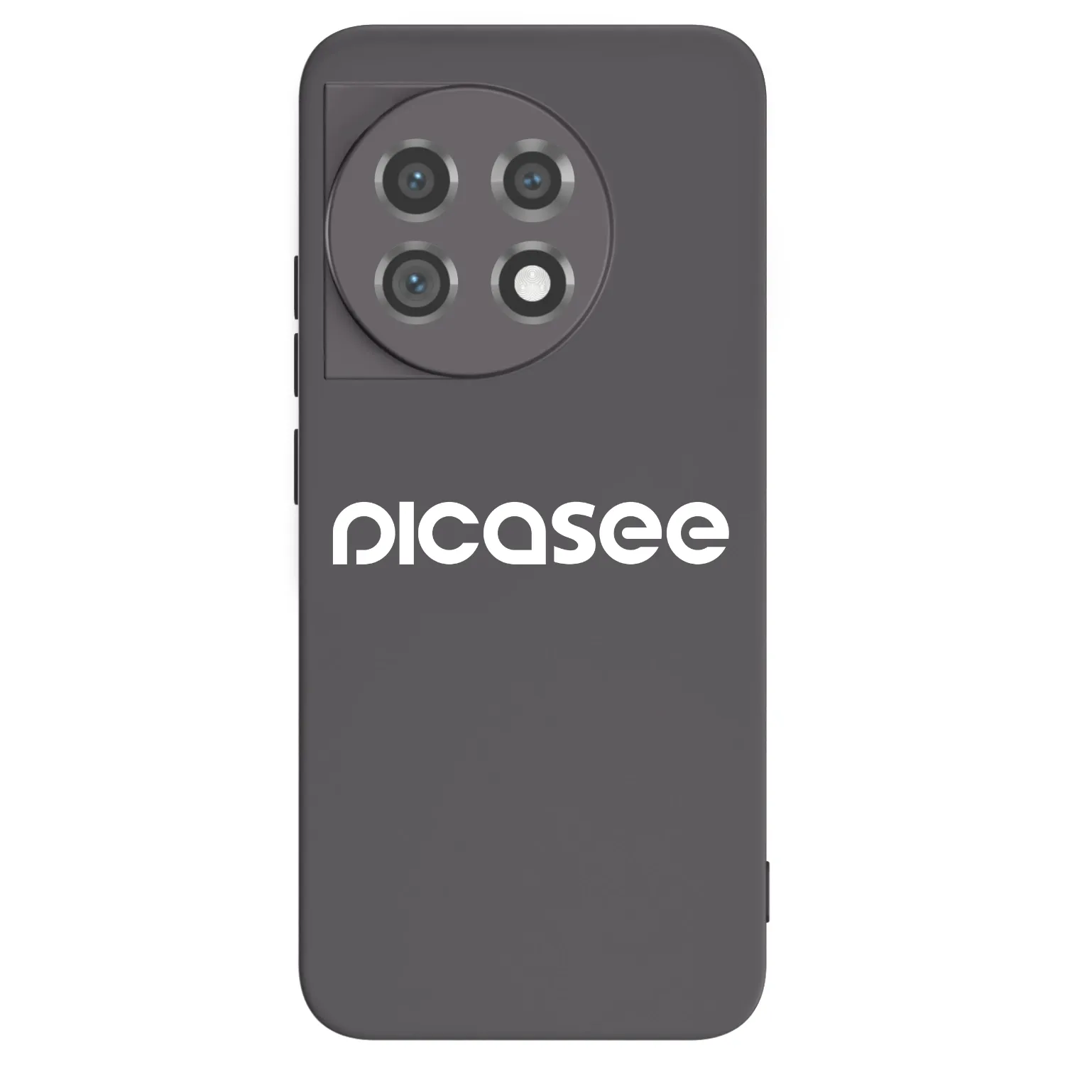 Picasee silikonový černý obal pro OnePlus 11 5G - Picasee - new logo - white