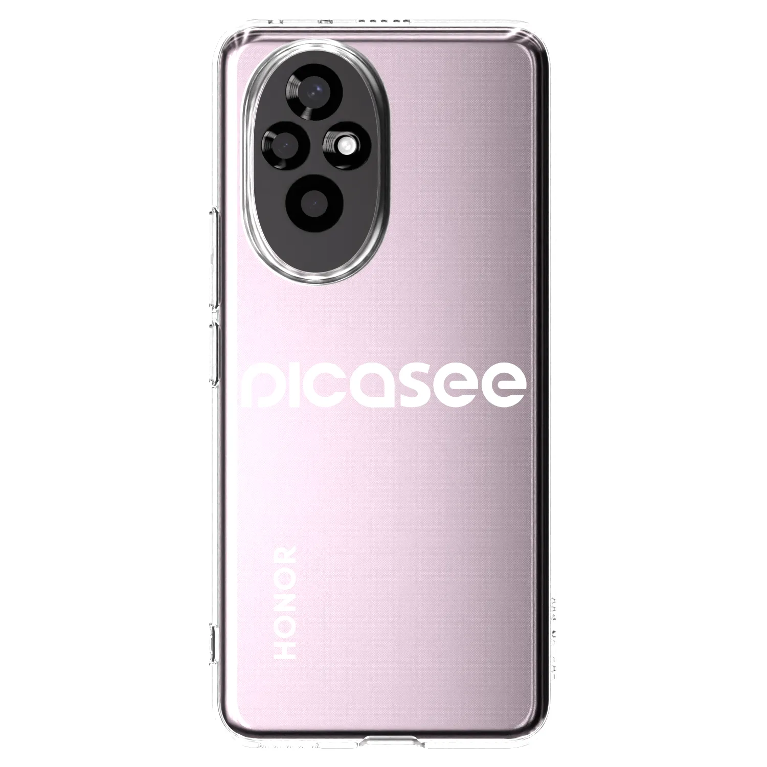 Picasee silikonový průhledný obal pro Honor 200 Pro 5G - Picasee - new logo - white