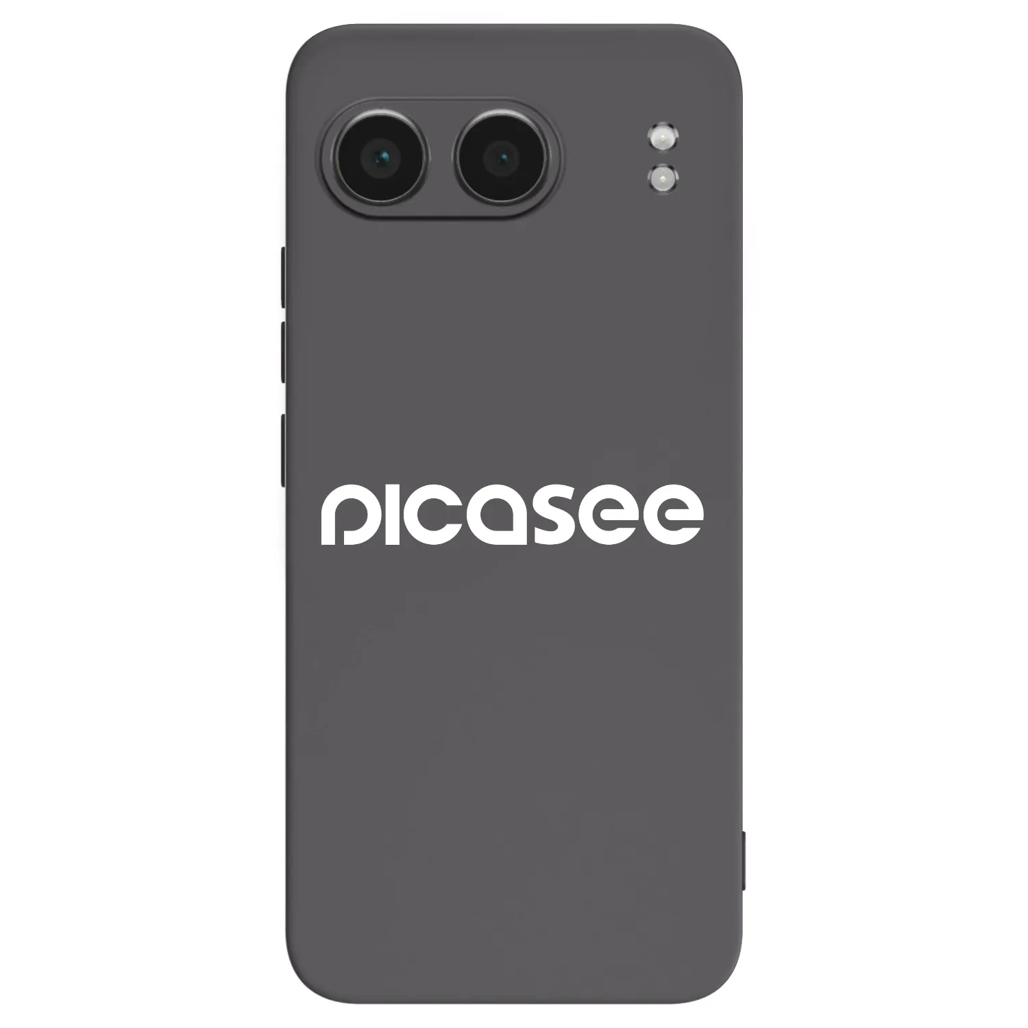 Picasee silikonový černý obal pro OnePlus Nord 4 - Picasee - new logo - white