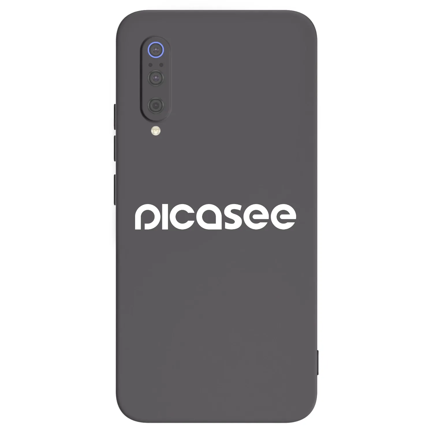 Picasee silikonový černý obal pro Xiaomi Mi 9 - Picasee - new logo - white