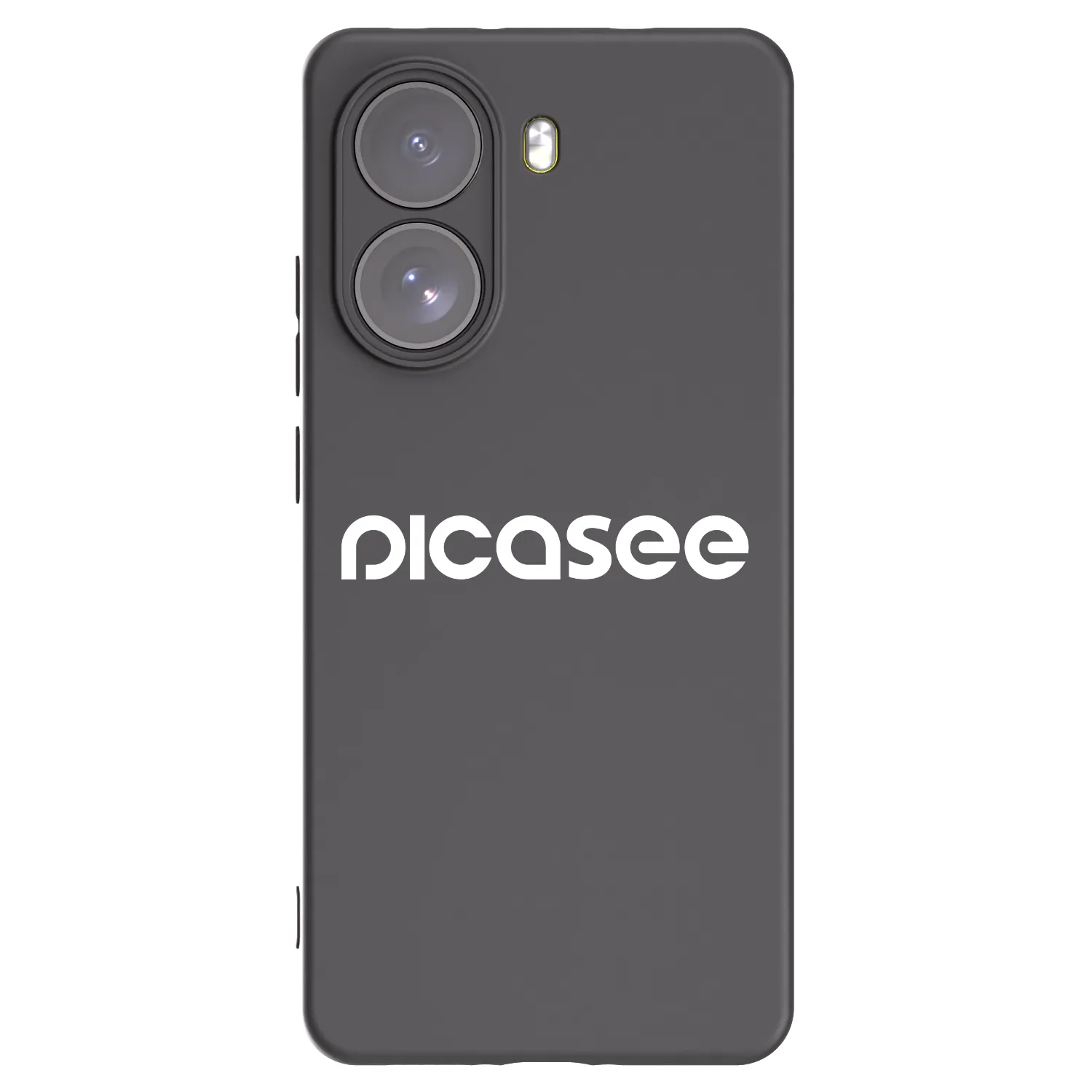 Picasee silikonový černý obal pro Xiaomi Poco X7 - Picasee - new logo - white