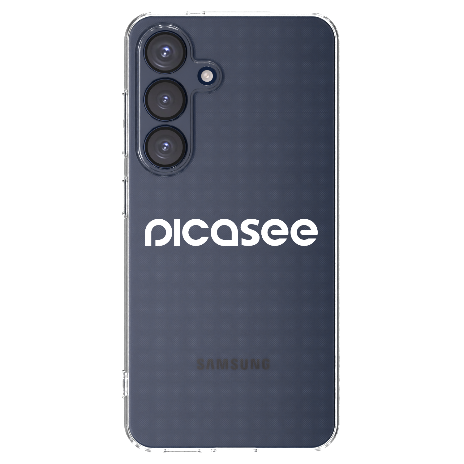 Picasee silikonový průhledný obal pro Samsung Galaxy S25 5G - Picasee - new logo - white