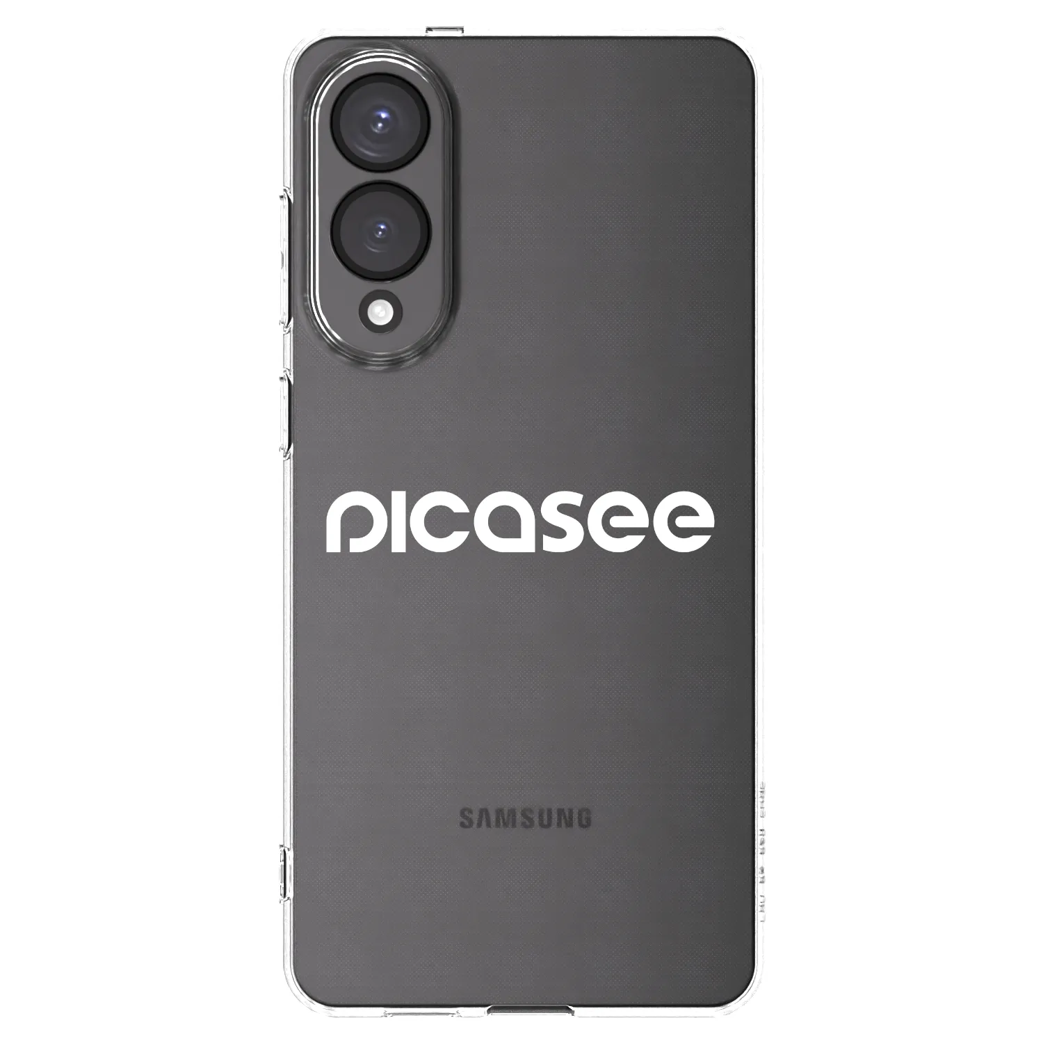 Picasee silikonový průhledný obal pro Samsung Galaxy S25 Edge 5G - Picasee - new logo - white