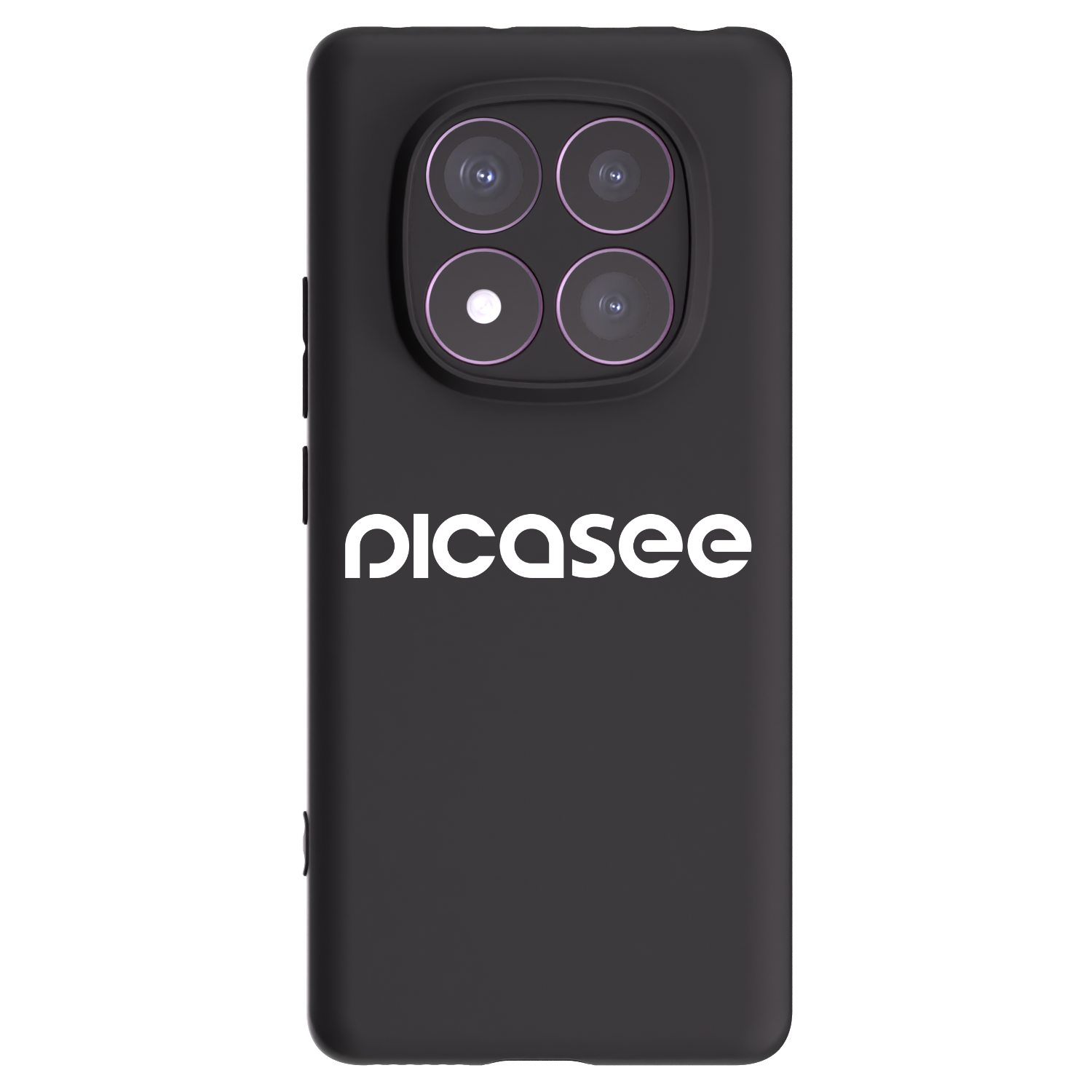 Picasee silikonový černý obal pro Xiaomi Redmi Note 14 Pro 4G - Picasee - new logo - white