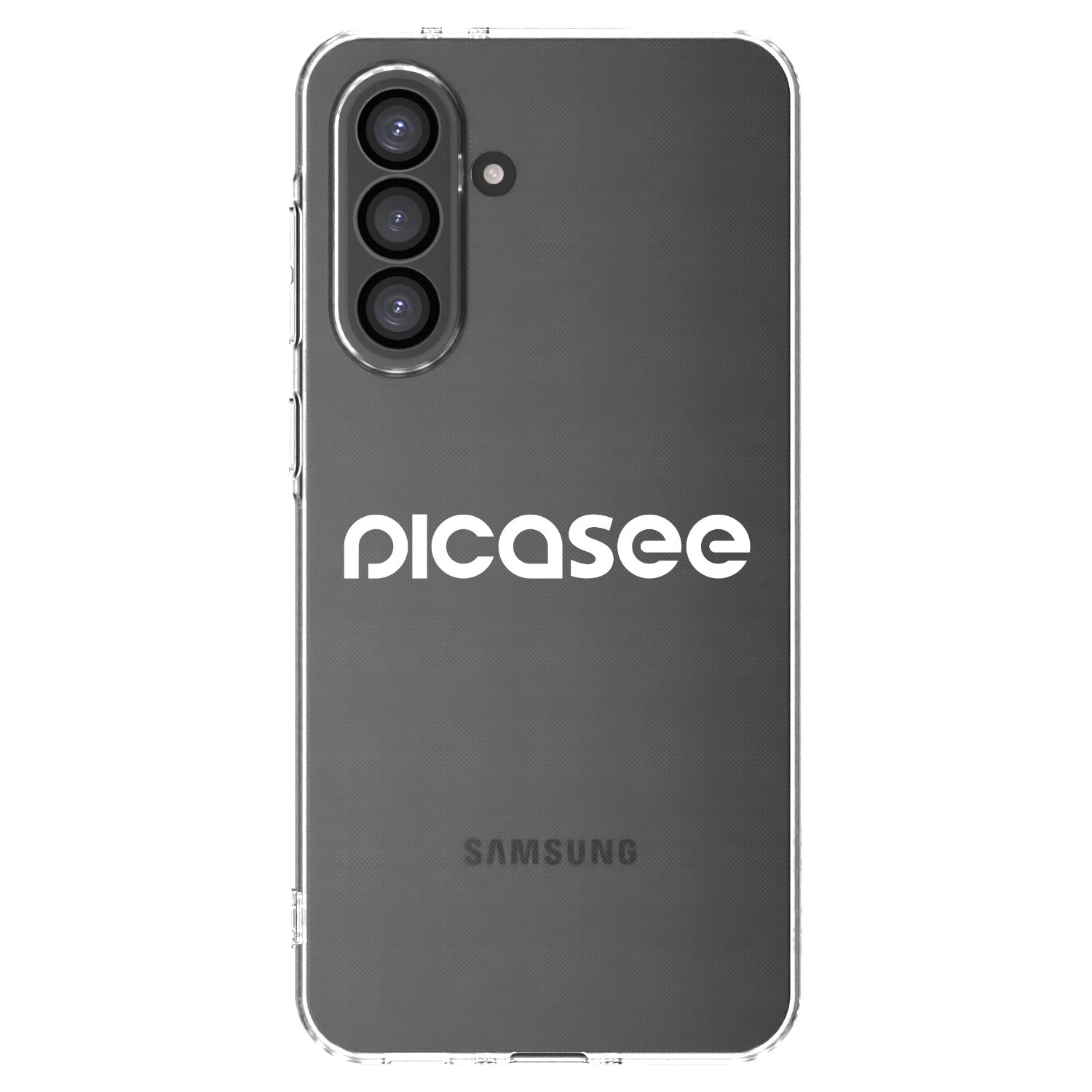 Picasee silikonový průhledný obal pro Samsung Galaxy A36 5G - Picasee - new logo - white