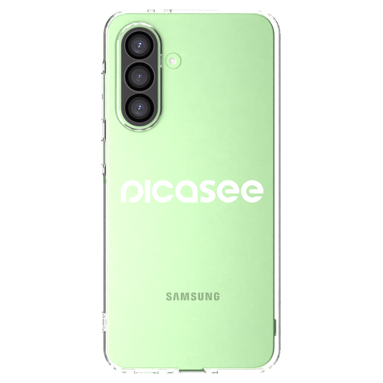 Picasee silikonový průhledný obal pro Samsung Galaxy A26 5G A266B - Picasee - new logo - white