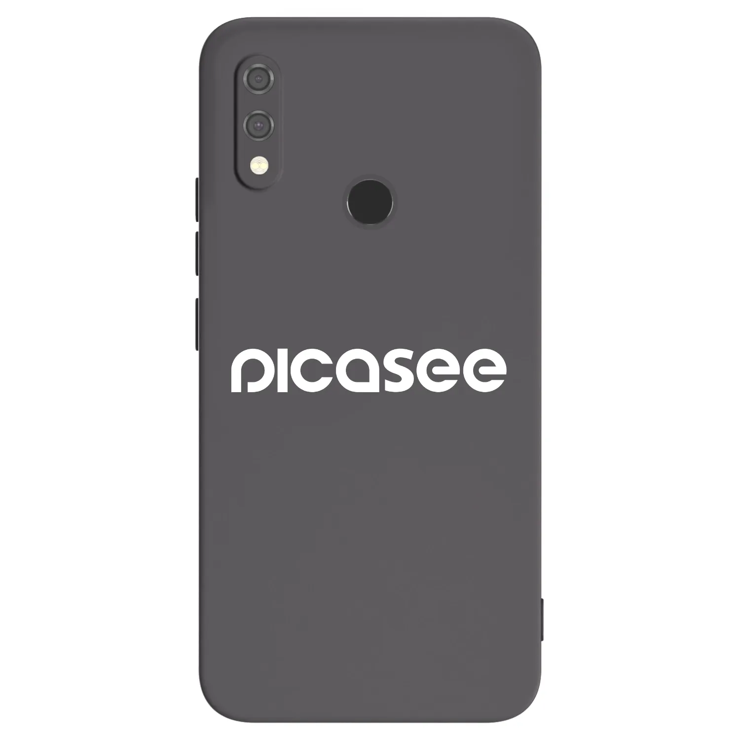 Picasee silikonový černý obal pro Xiaomi Redmi Note 7 - Picasee - new logo - white