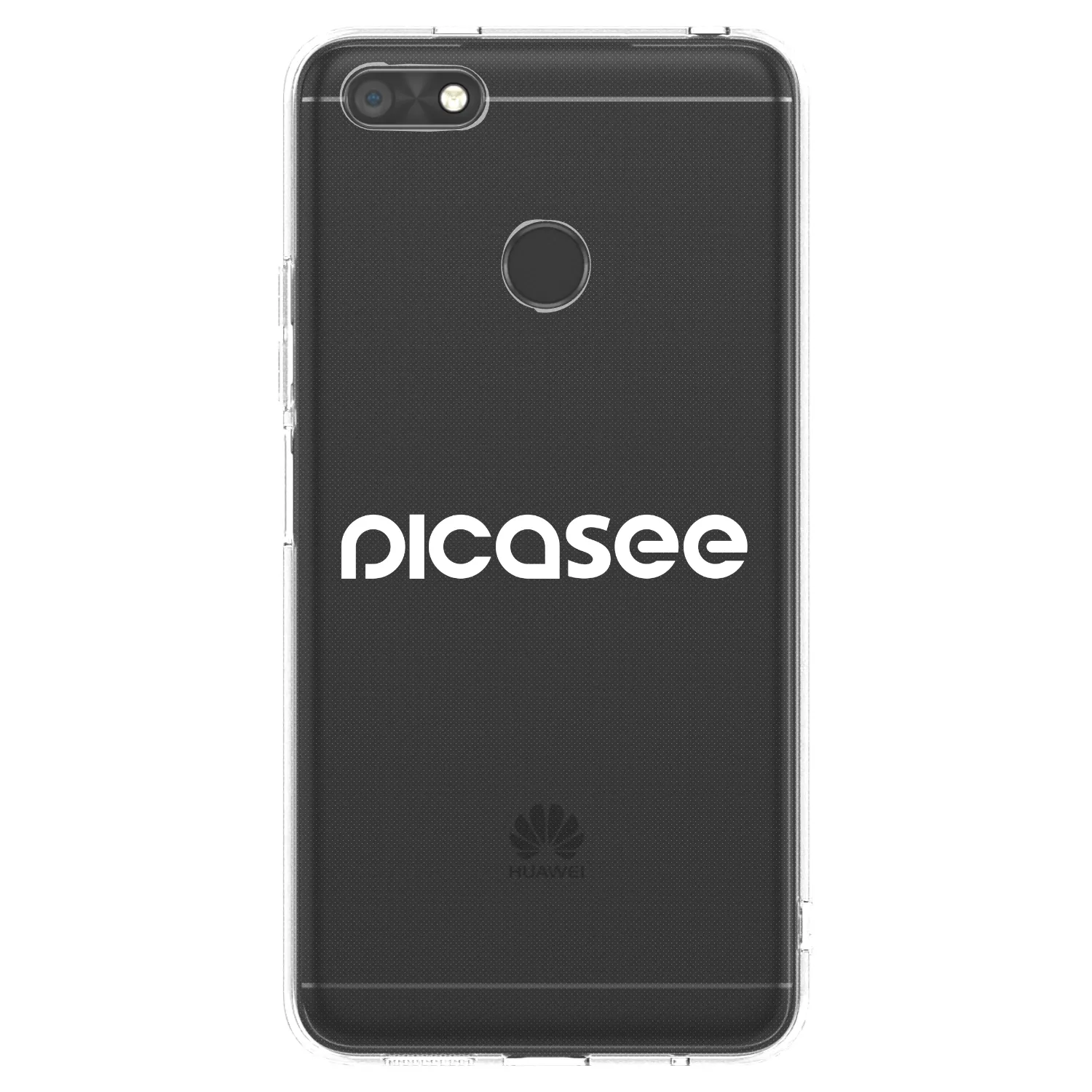 Picasee silikonový průhledný obal pro Huawei P9 Lite Mini - Picasee - new logo - white