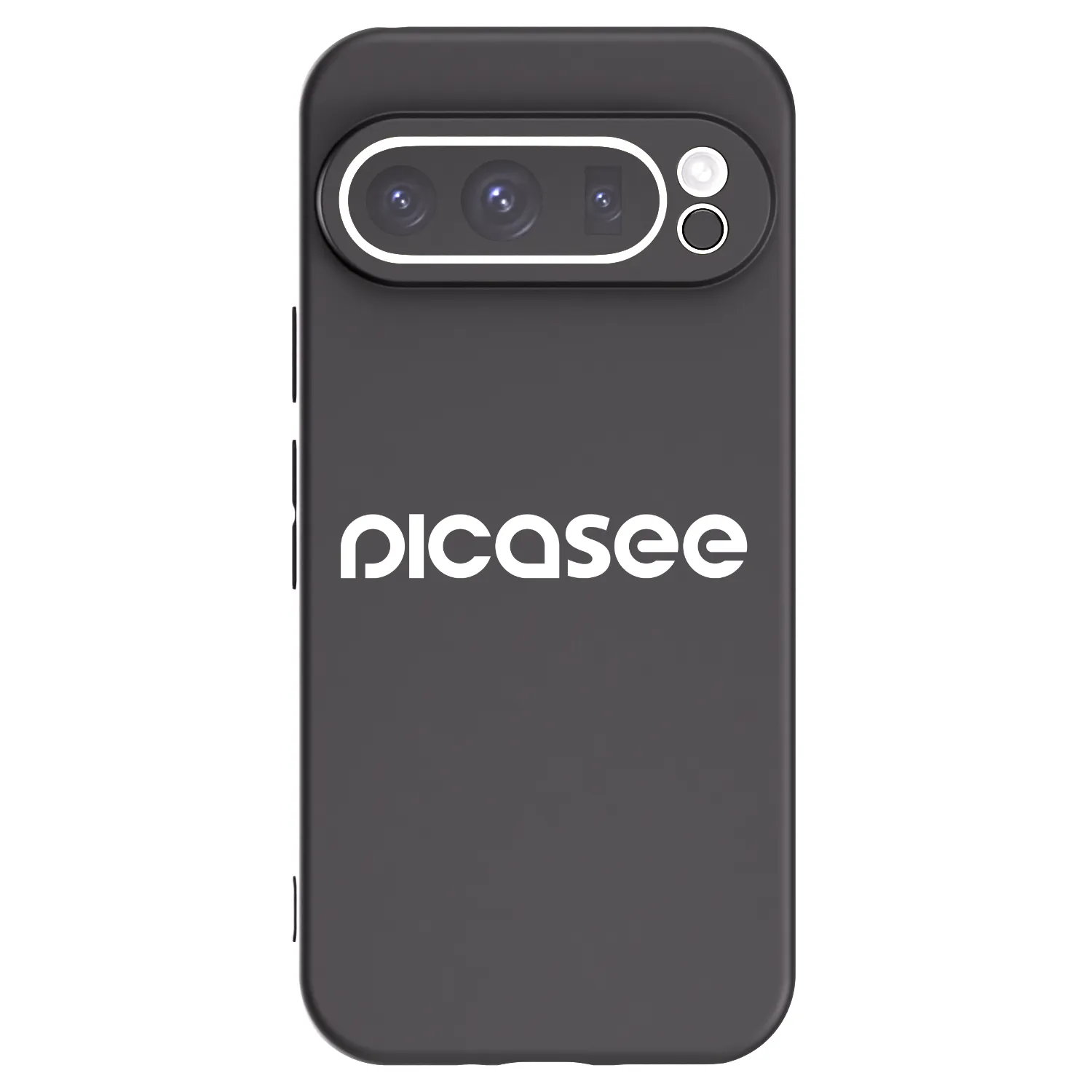Picasee silikonový černý obal pro Google Pixel 9 Pro - Picasee - new logo - white