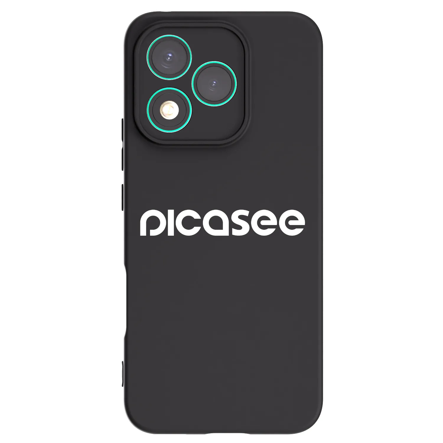 Picasee silikonový černý obal pro Honor 400 Lite 5G - Picasee - new logo - white