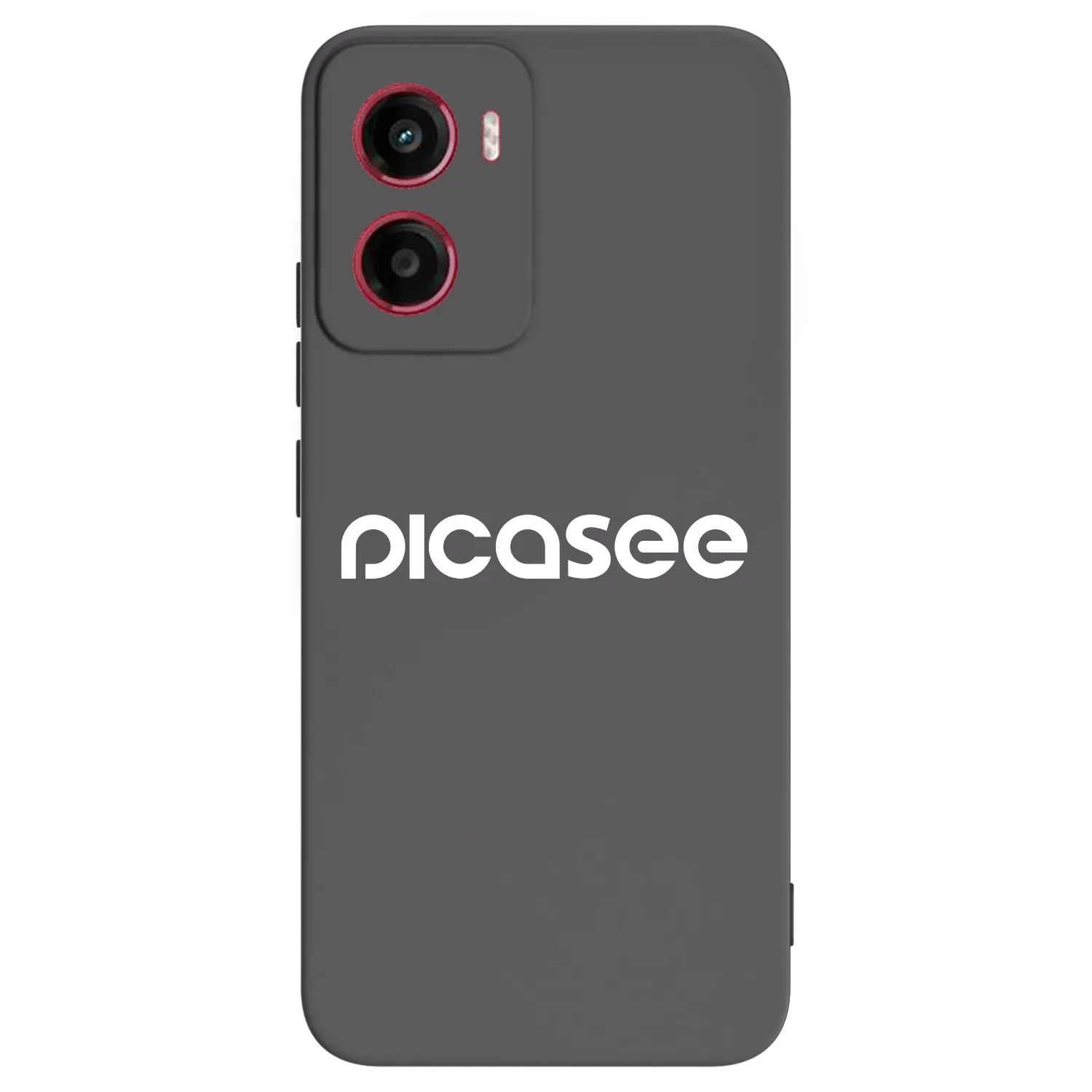 Picasee silikonový černý obal pro Motorola Moto G05 - Picasee - new logo - white
