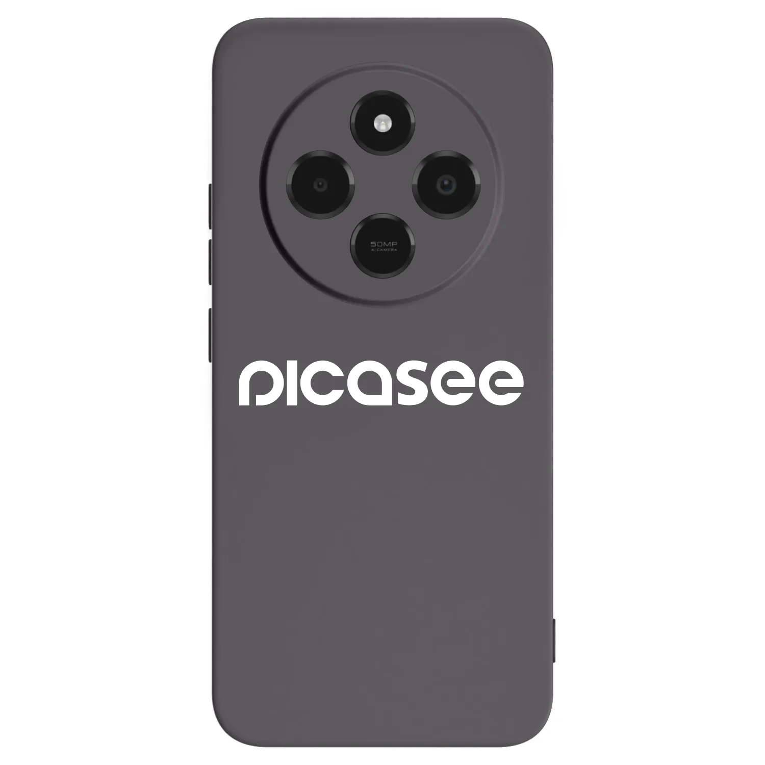 Picasee silikonový černý obal pro Xiaomi Poco C75 - Picasee - new logo - white