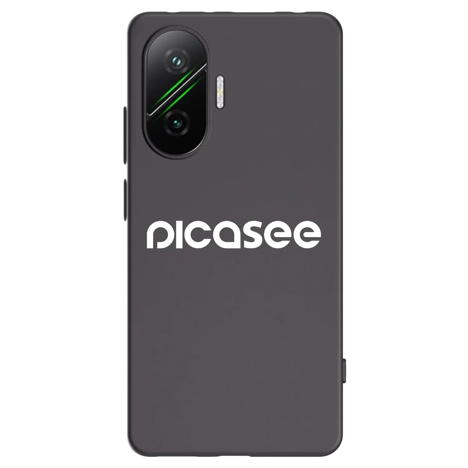 Picasee silikonový černý obal pro Xiaomi Poco F7 5G - Picasee - new logo - white