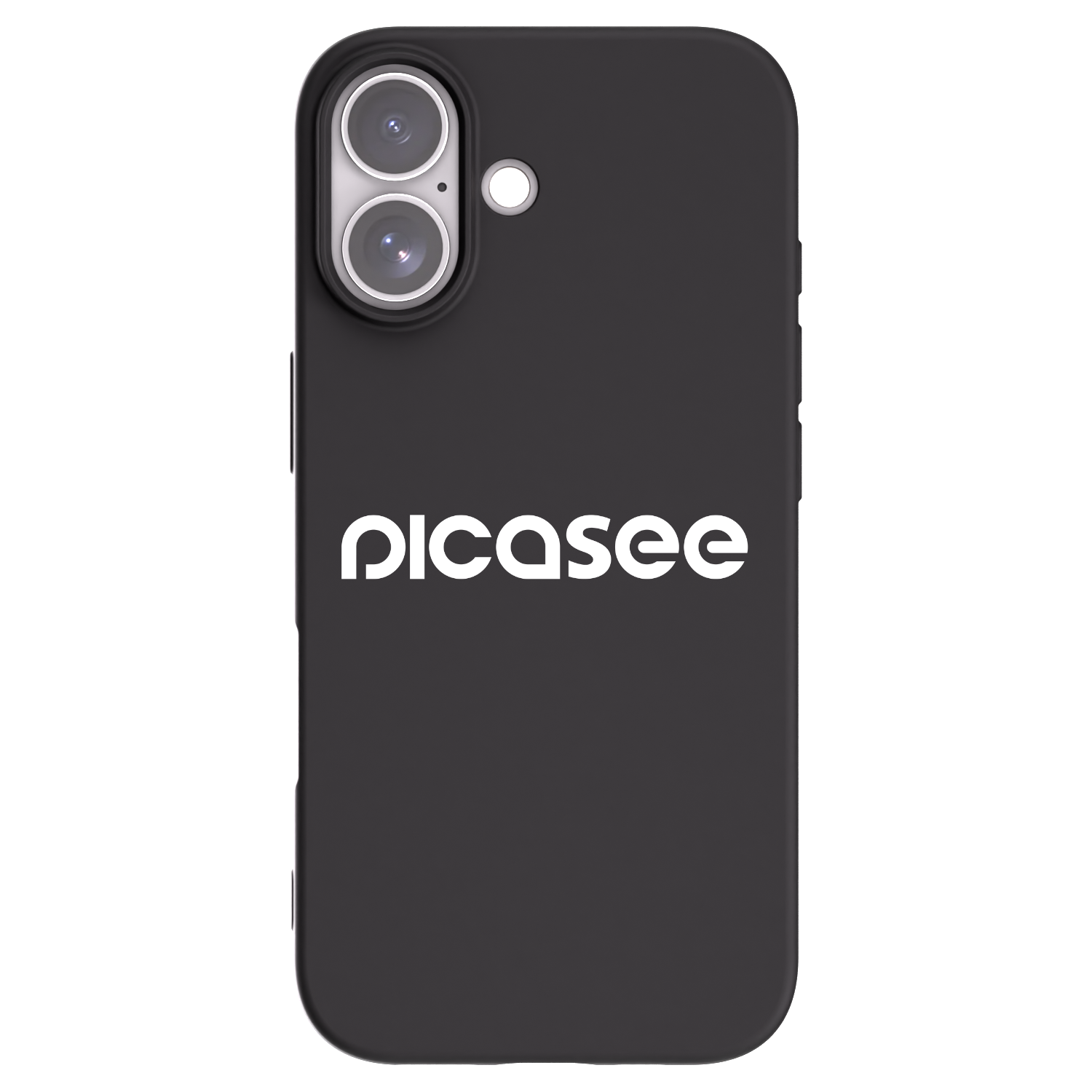 Picasee silikonový černý obal pro Apple iPhone 17 - Picasee - new logo - white