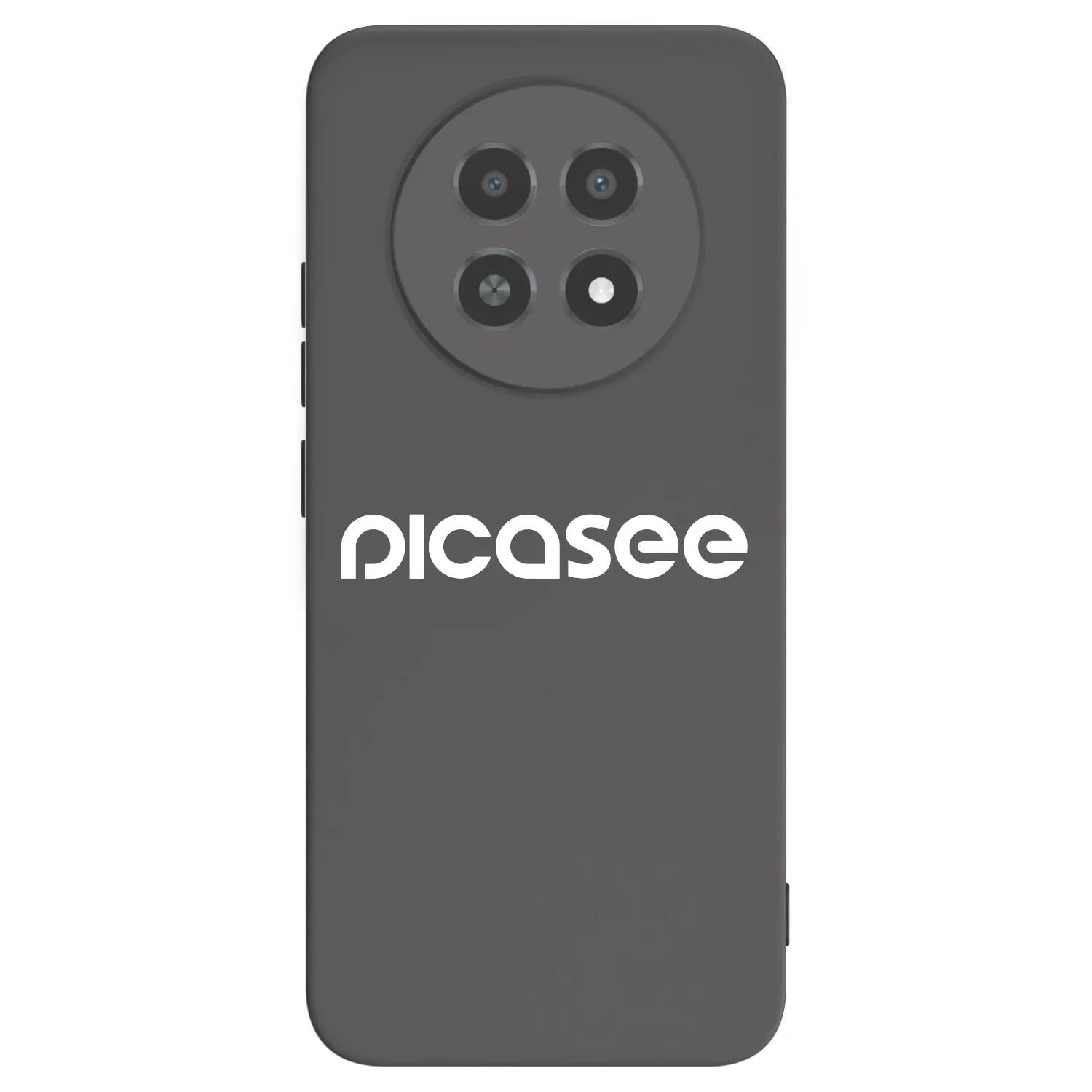 Picasee silikonový černý obal pro Realme 12X - Picasee - new logo - white