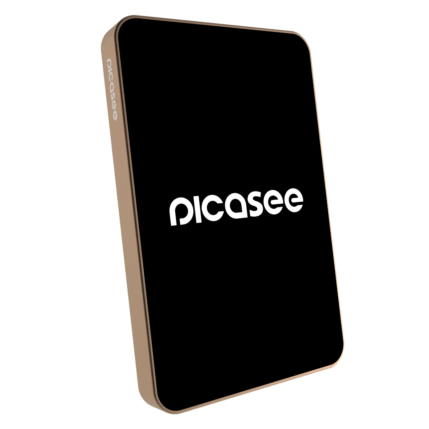 Picasee Powerbanka s MagSafe 5 000 mAh Zlatá - Picasee - new logo - white