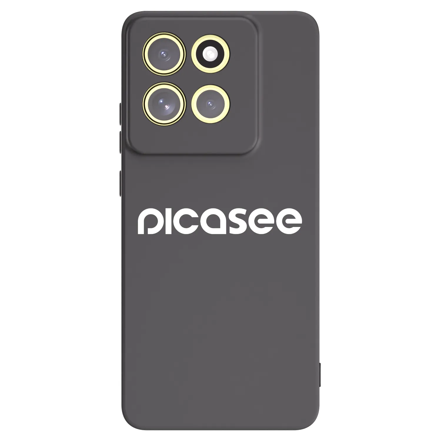 Picasee silikonový černý obal pro Motorola Moto G86 5G - Picasee - new logo - white