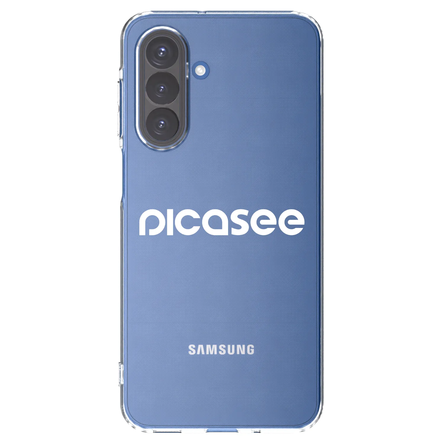 Picasee silikonový průhledný obal pro Samsung Galaxy A17 5G - Picasee - new logo - white