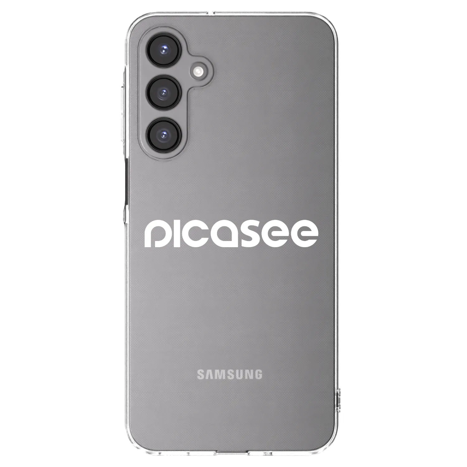 Picasee silikonový průhledný obal pro Samsung Galaxy A16 4G - Picasee - new logo - white