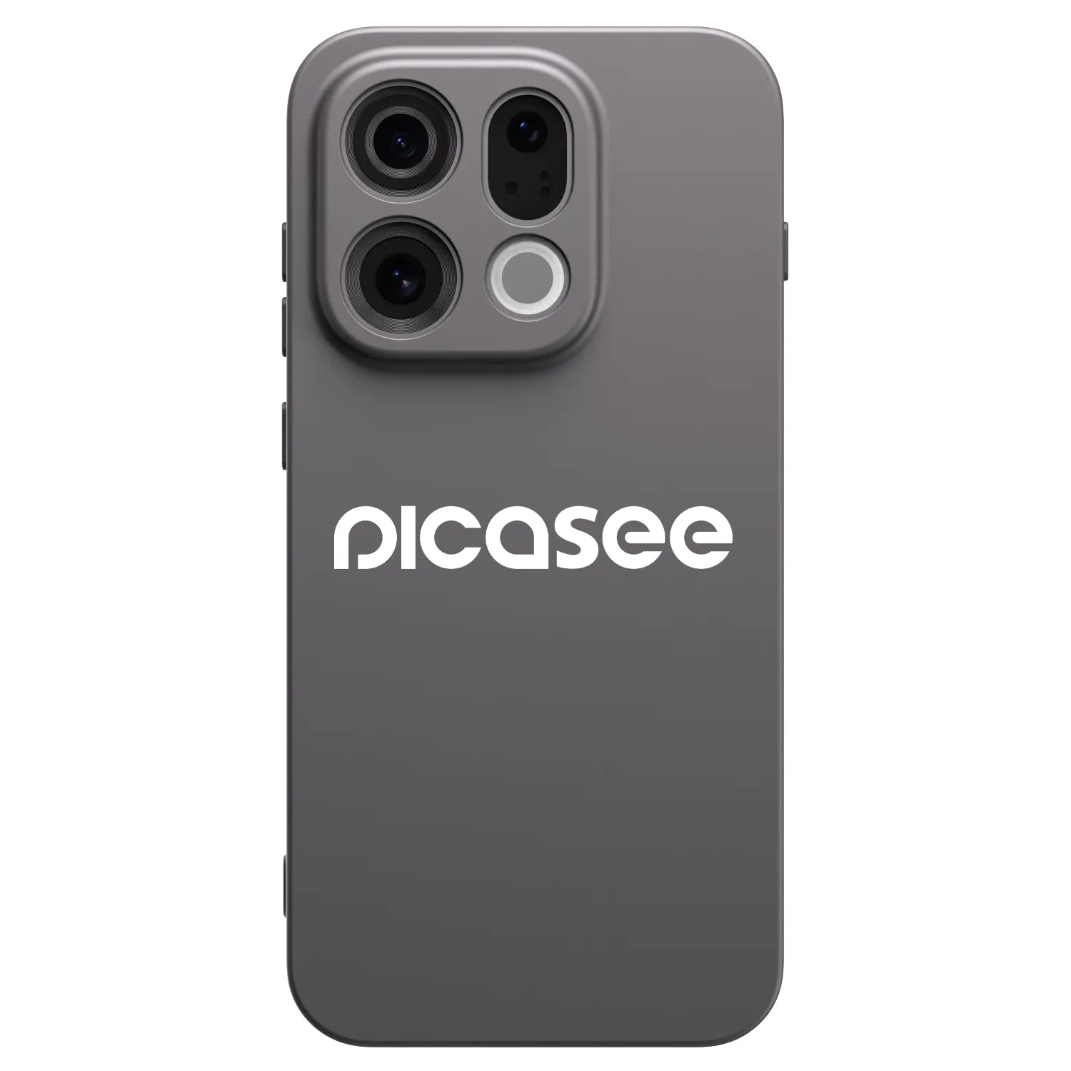Picasee silikonový černý obal pro OPPO Find X9 - Picasee - new logo - white