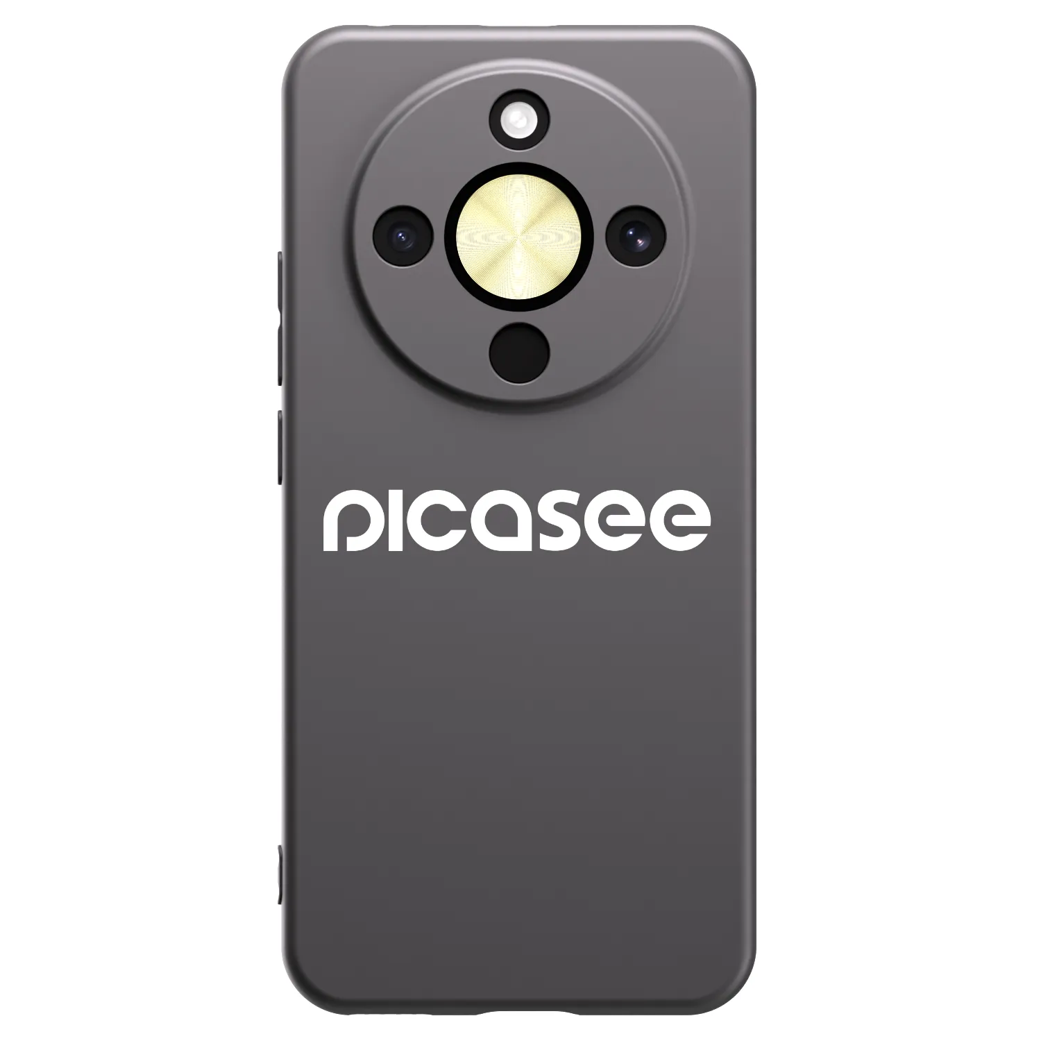 Picasee silikonový černý obal pro Honor Magic8 Lite 5G - Picasee - new logo - white