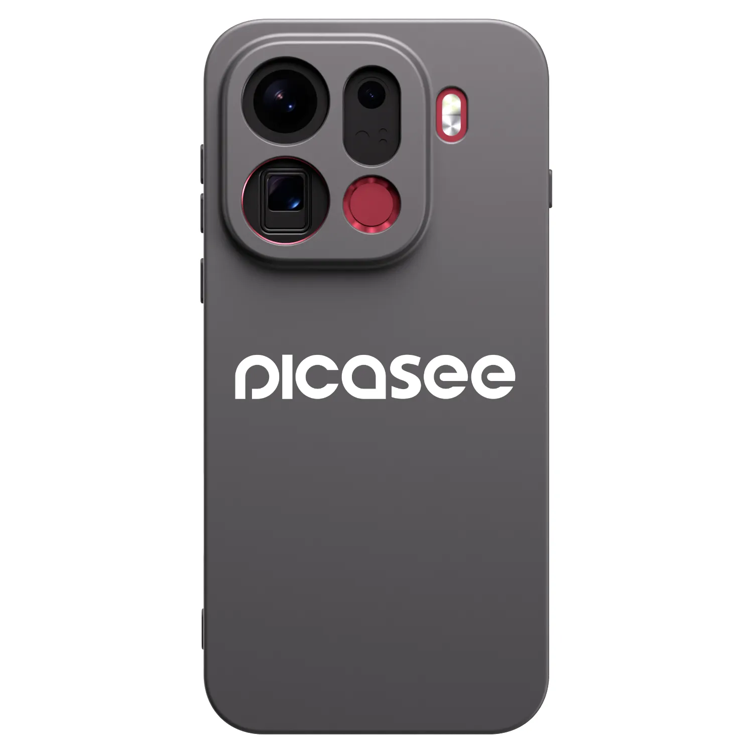 Picasee silikonový černý obal pro OPPO Find X9 Pro - Picasee - new logo - white