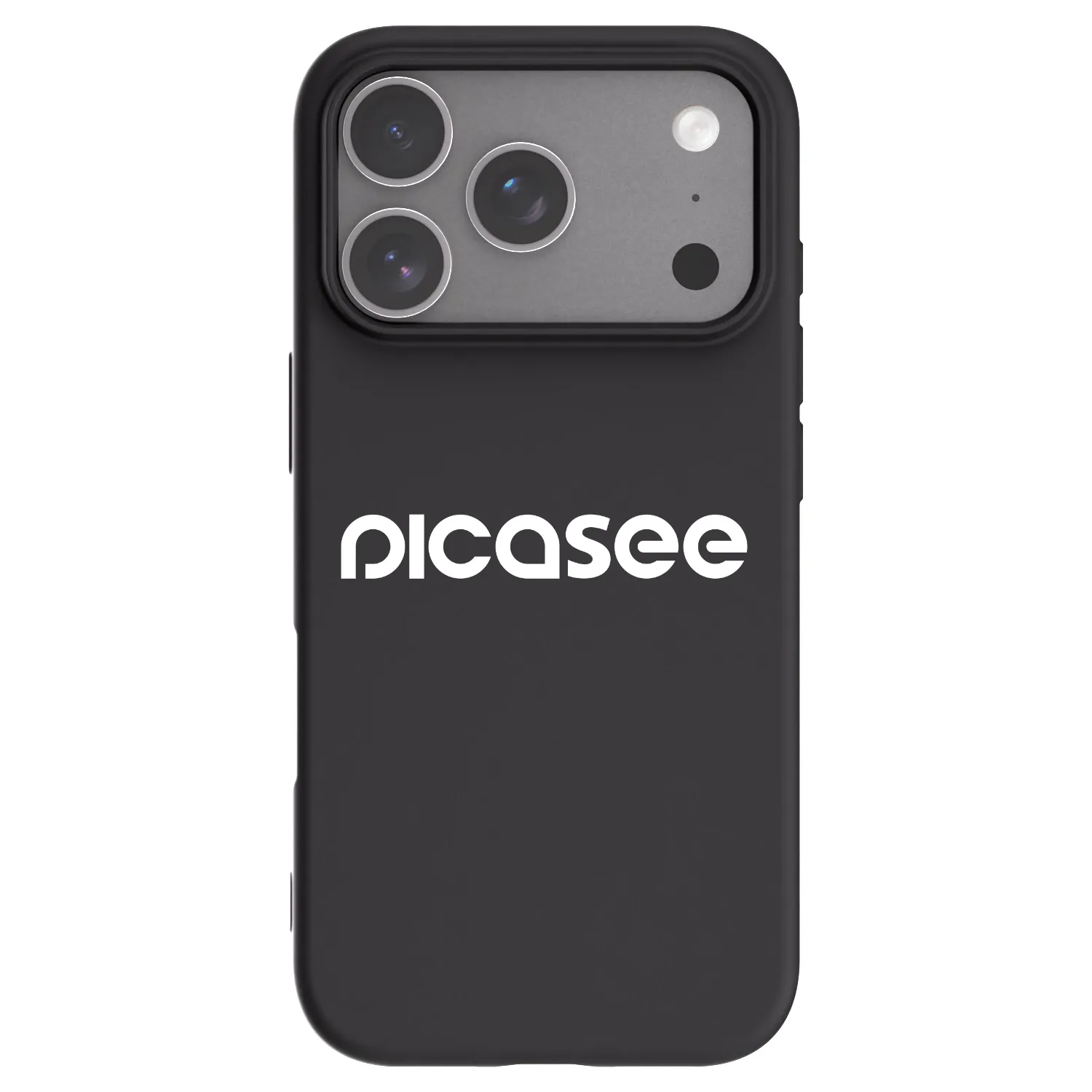Picasee silikonový černý obal pro Apple iPhone 18 Pro - Picasee - new logo - white