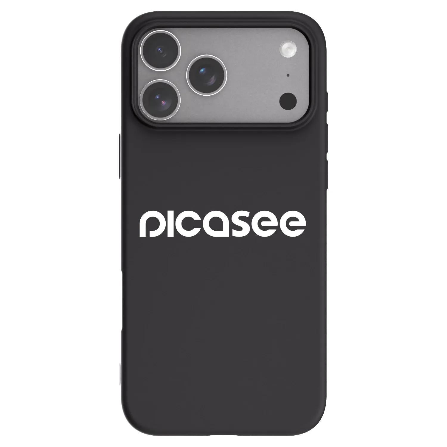 Picasee silikonový černý obal pro Apple iPhone 18 Pro Max - Picasee - new logo - white