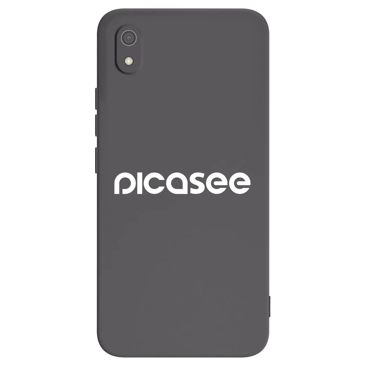 Picasee silikonový černý obal pro Xiaomi Redmi 7A - Picasee - new logo - white