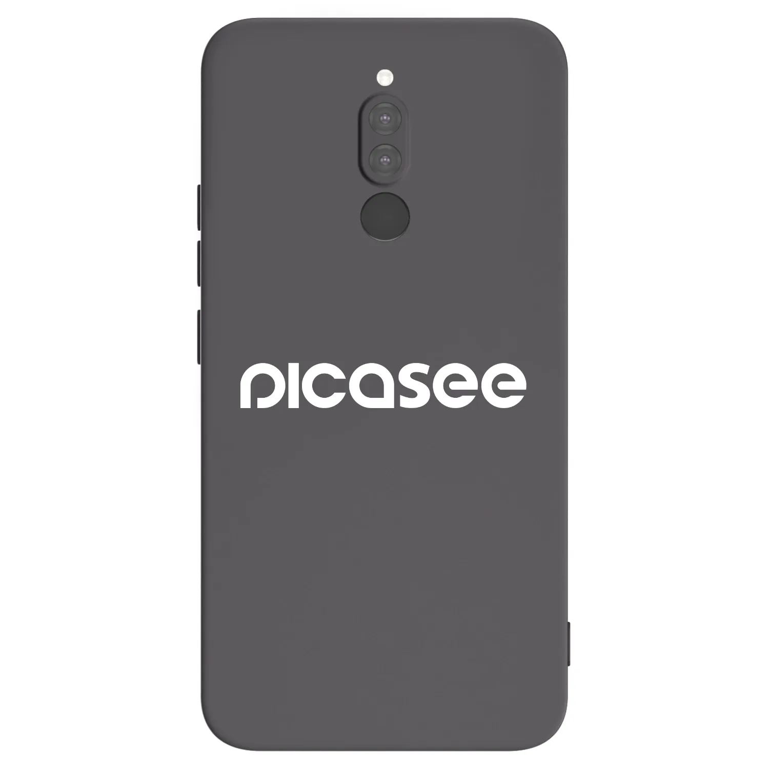 Picasee silikonový černý obal pro Xiaomi Redmi 8 - Picasee - new logo - white