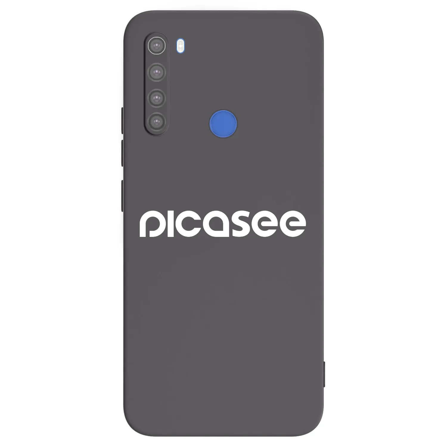 Picasee silikonový černý obal pro Xiaomi Redmi Note 8T - Picasee - new logo - white