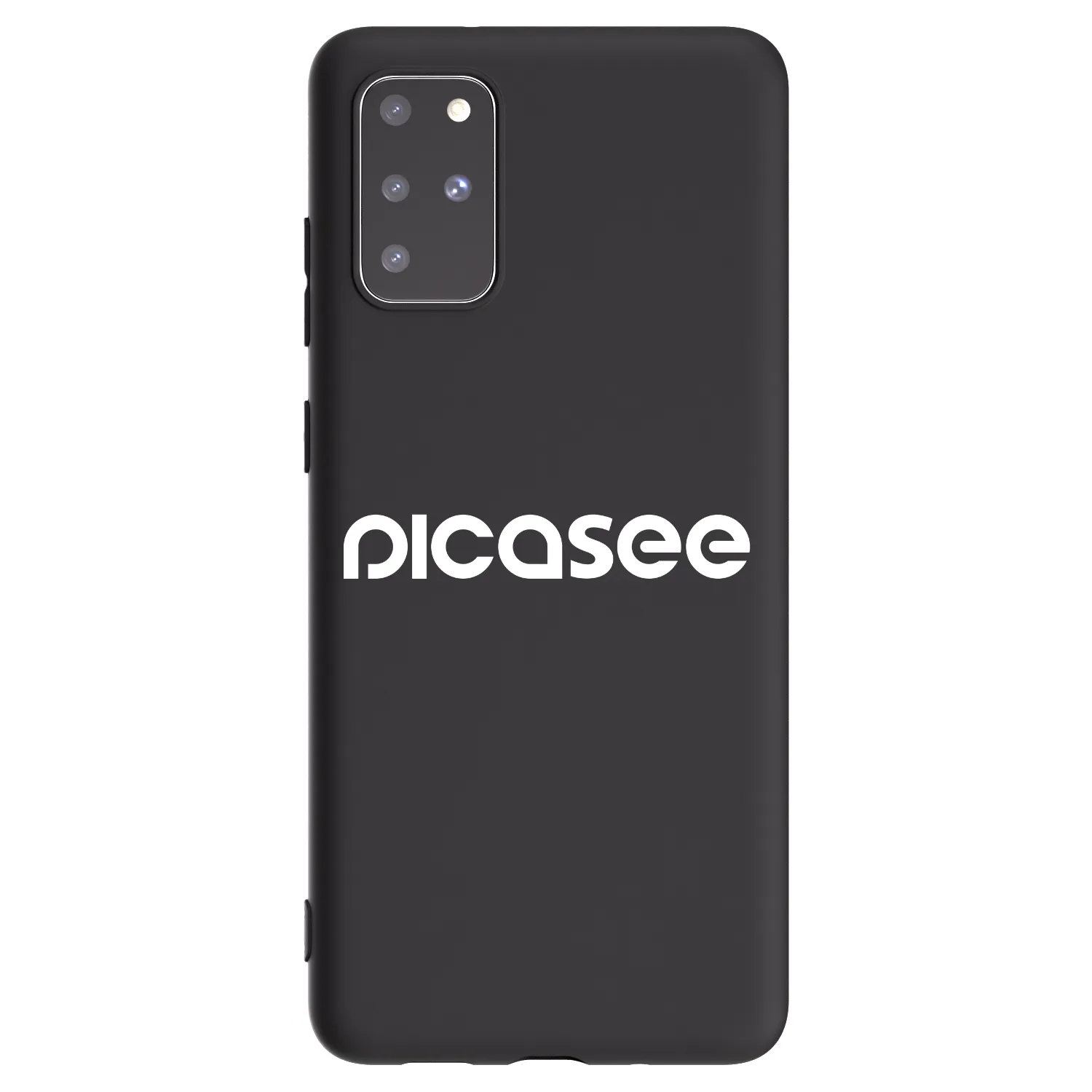 Picasee silikonový černý obal pro Samsung Galaxy S20+ G985F - Picasee - new logo - white
