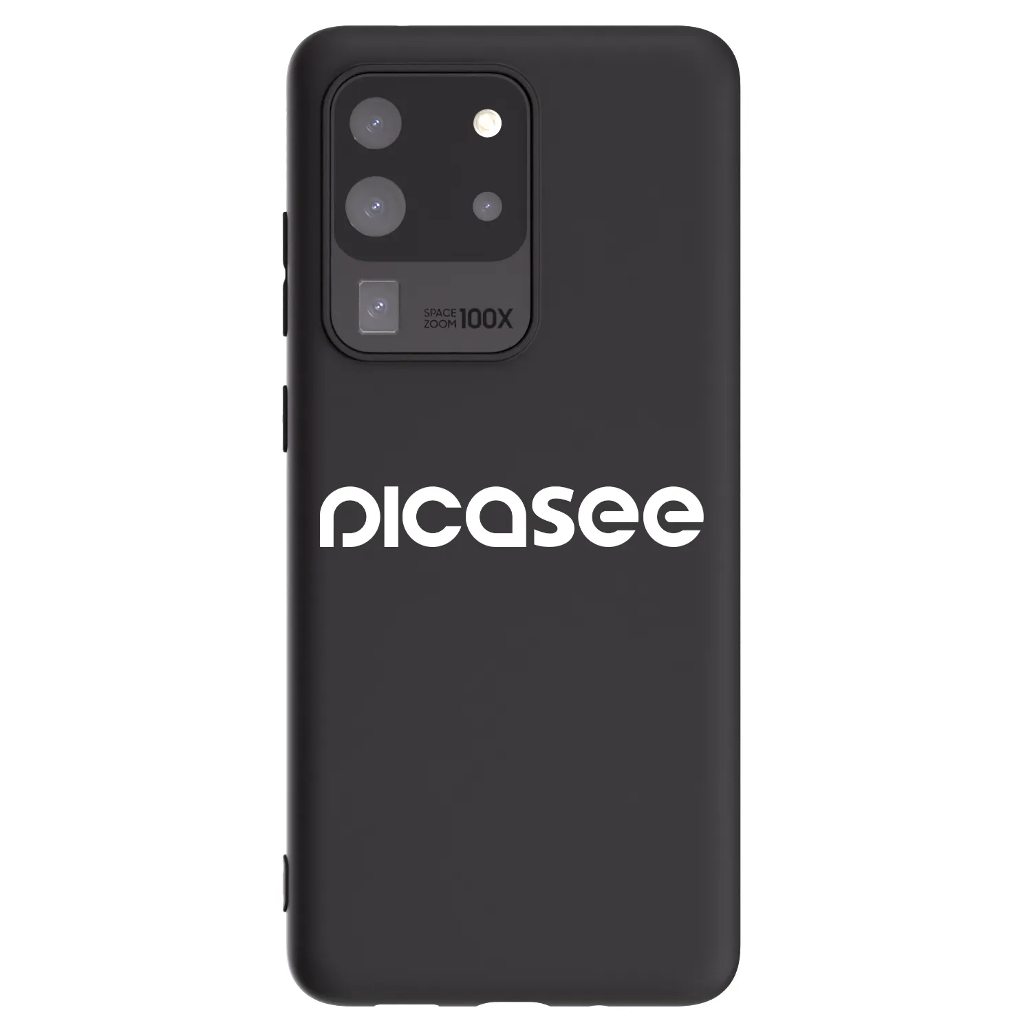 Picasee silikonový černý obal pro Samsung Galaxy S20 Ultra 5G G988F - Picasee - new logo - white
