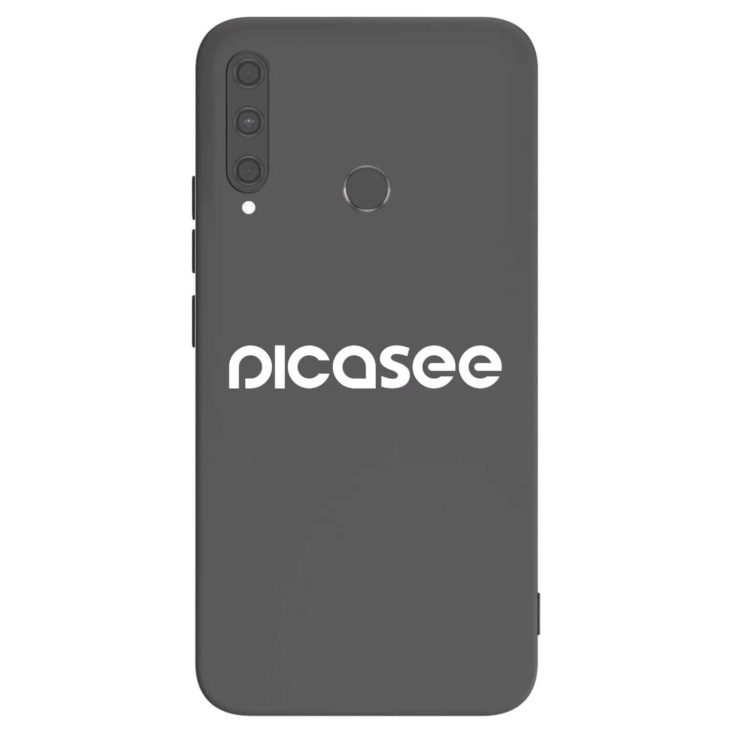 Picasee silikonový černý obal pro Huawei P40 Lite E - Picasee - new logo - white