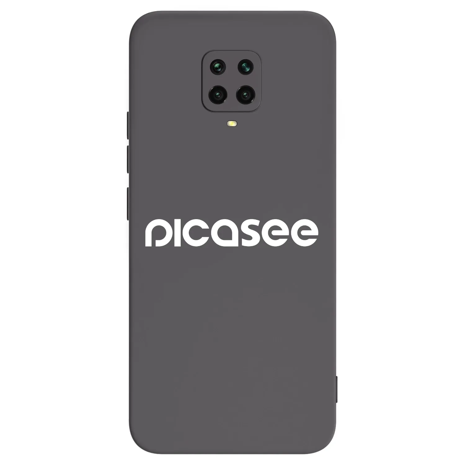 Picasee silikonový černý obal pro Xiaomi Redmi Note 9 Pro - Picasee - new logo - white