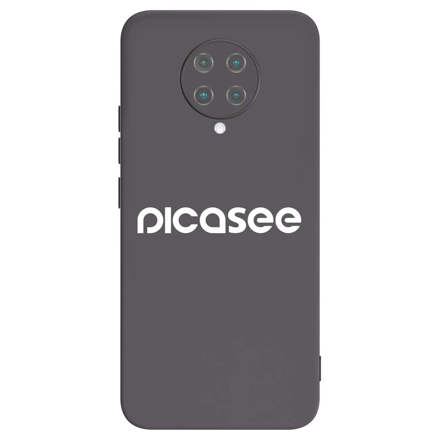 Picasee silikonový černý obal pro Xiaomi Poco F2 Pro - Picasee - new logo - white
