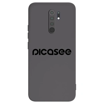 Picasee silikonový černý obal pro Xiaomi Redmi 9 - Picasee - new logo - black